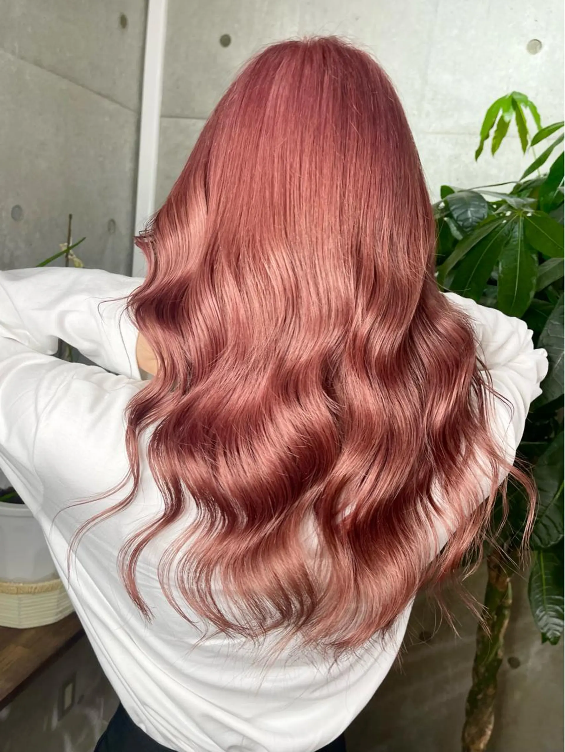 カラー ピンクカラー 髪質改善 カット ヘアカラー トリートメント 名古屋のピンク好き かずくん🦩のヘアスタイル