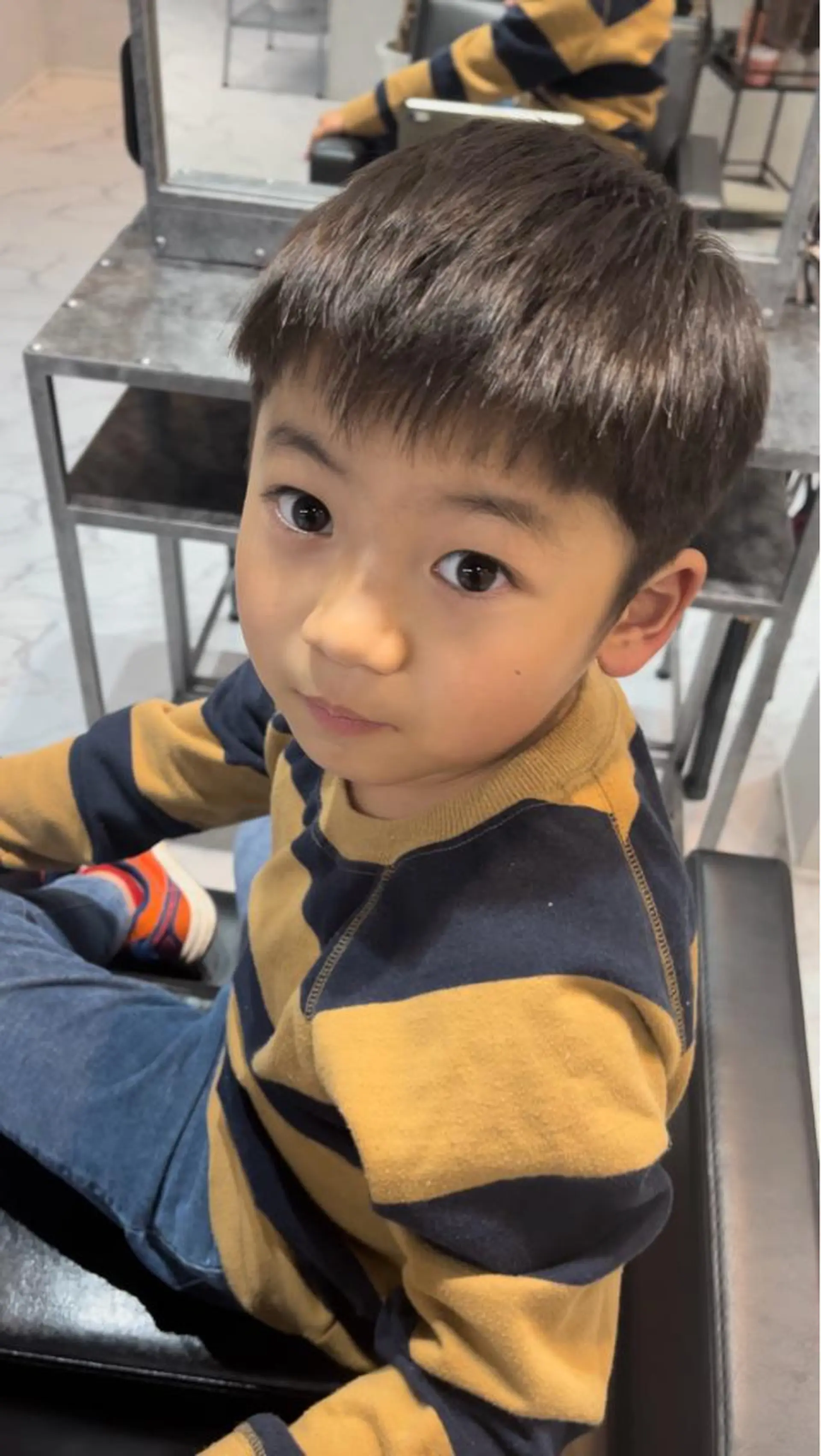 ショート メンズ メンズバレイヤージュ メンズハイライト 外国人風カラー ハイライト レイヤーカット カット アンドウ ユウ/ レイヤーカット/韓国のヘアスタイル