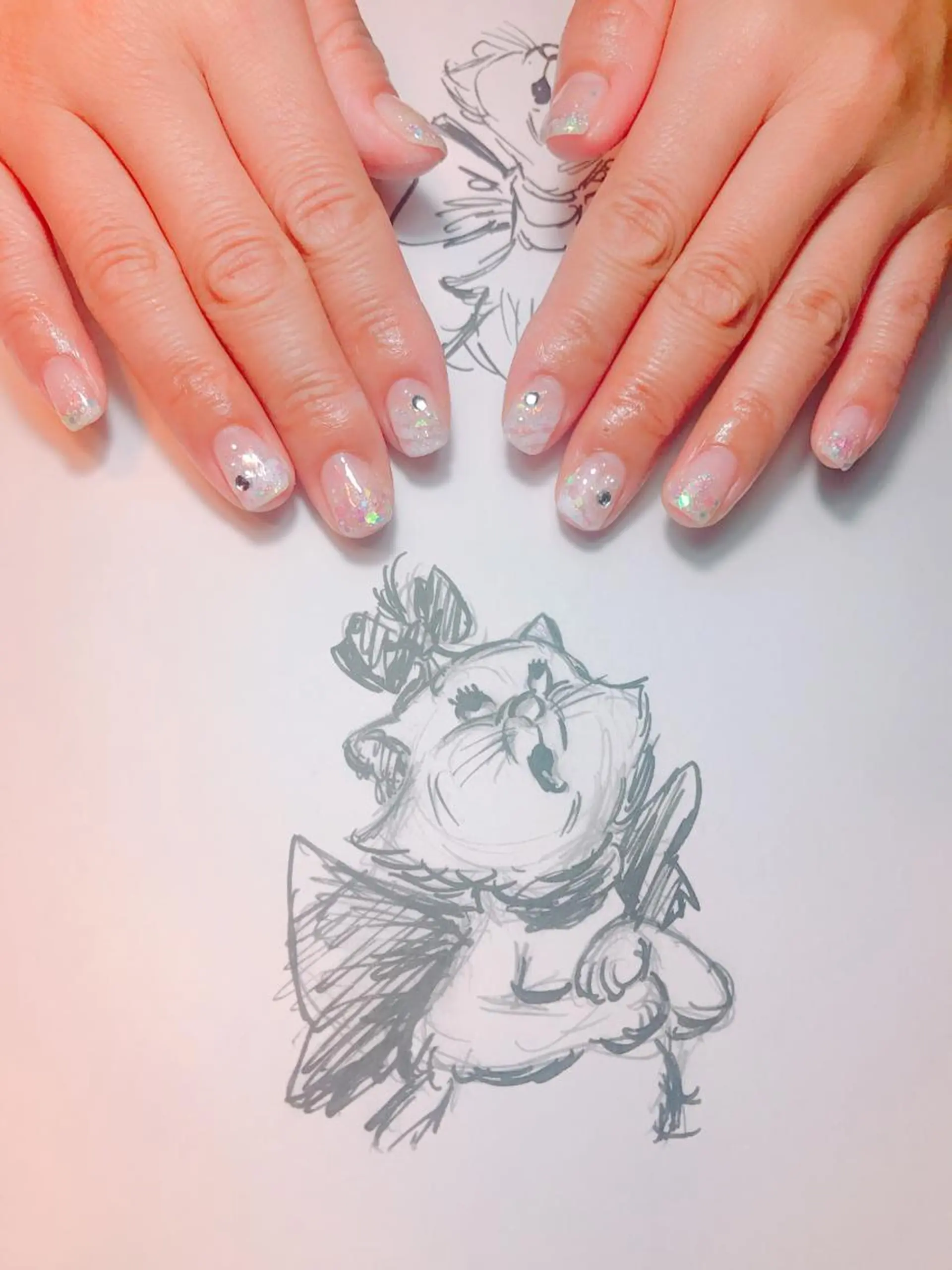 ネイル シンプルネイル owlnail /持込みデザイン専門のネイルデザイン