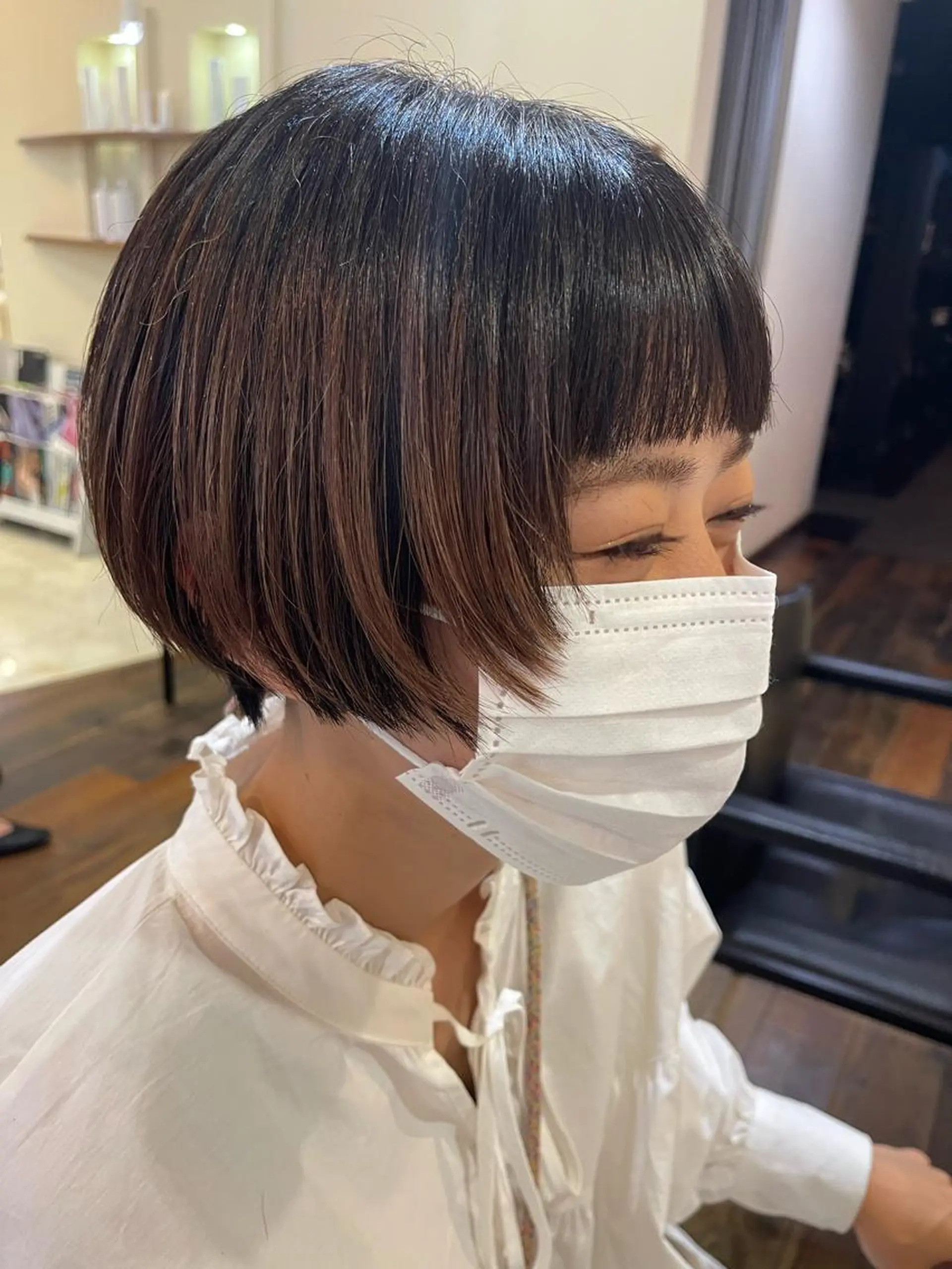ショート 梶原 真帆のヘアスタイル