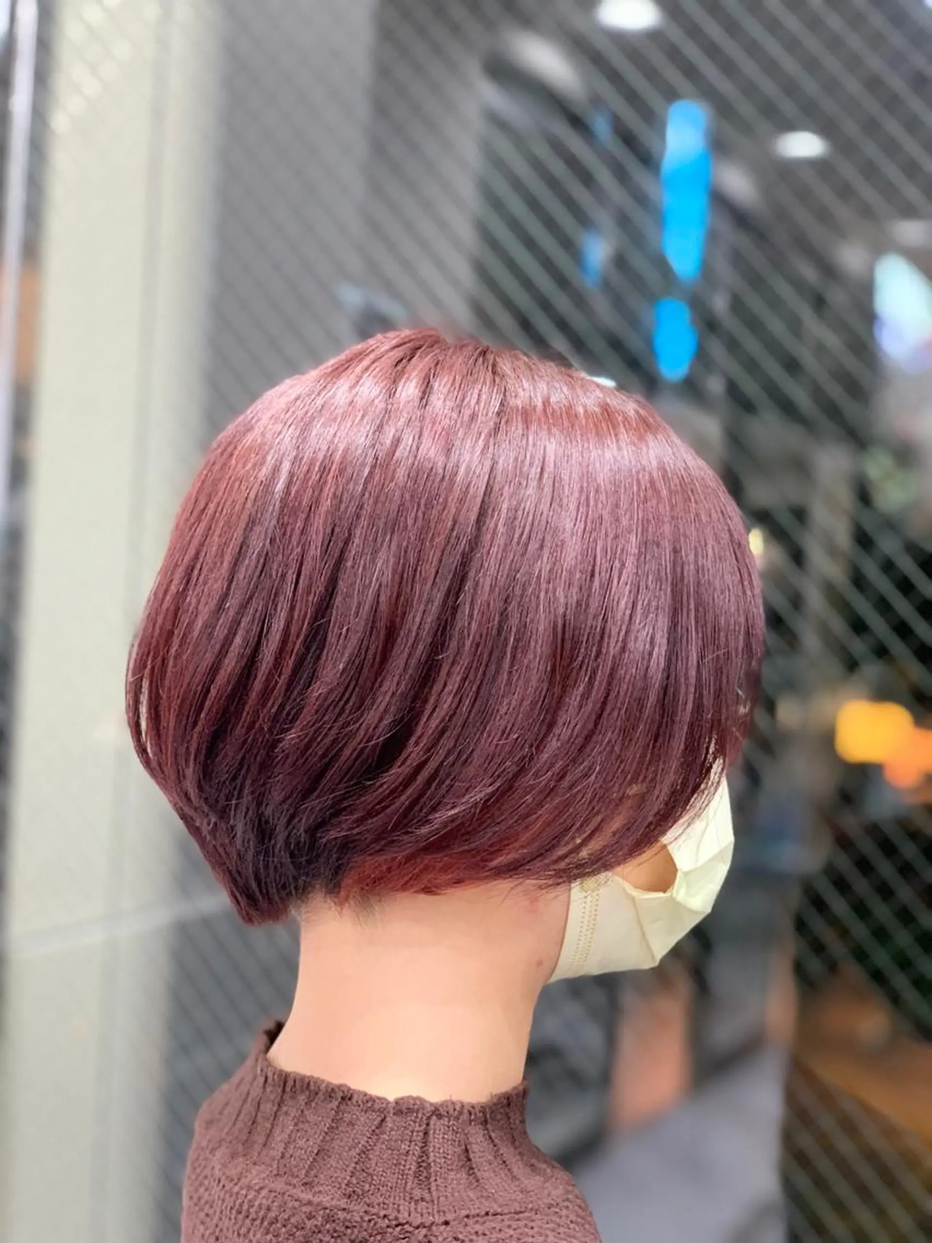 ショート カラー ヘアアレンジ くびれヘア レイヤーカット ショートヘア 💠 AYAKA💠のヘアスタイル