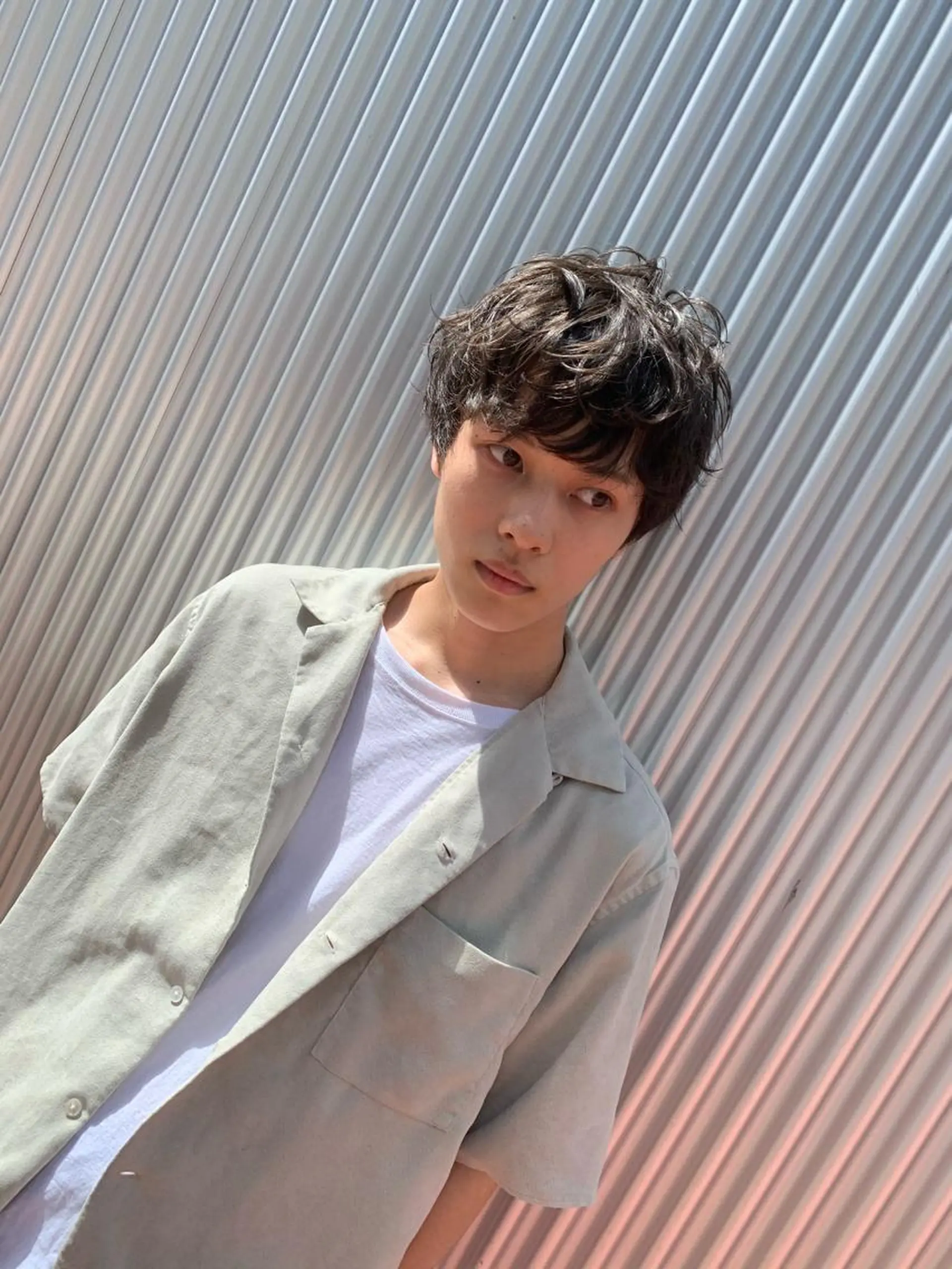 ショート メンズ 三矢 ちなつのヘアスタイル