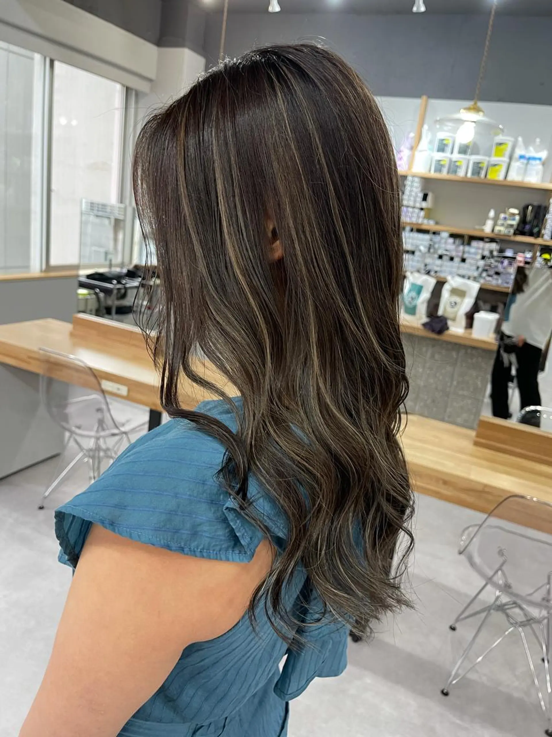 ロング カラー Reb_keiji 👑小倉圭司のヘアスタイル