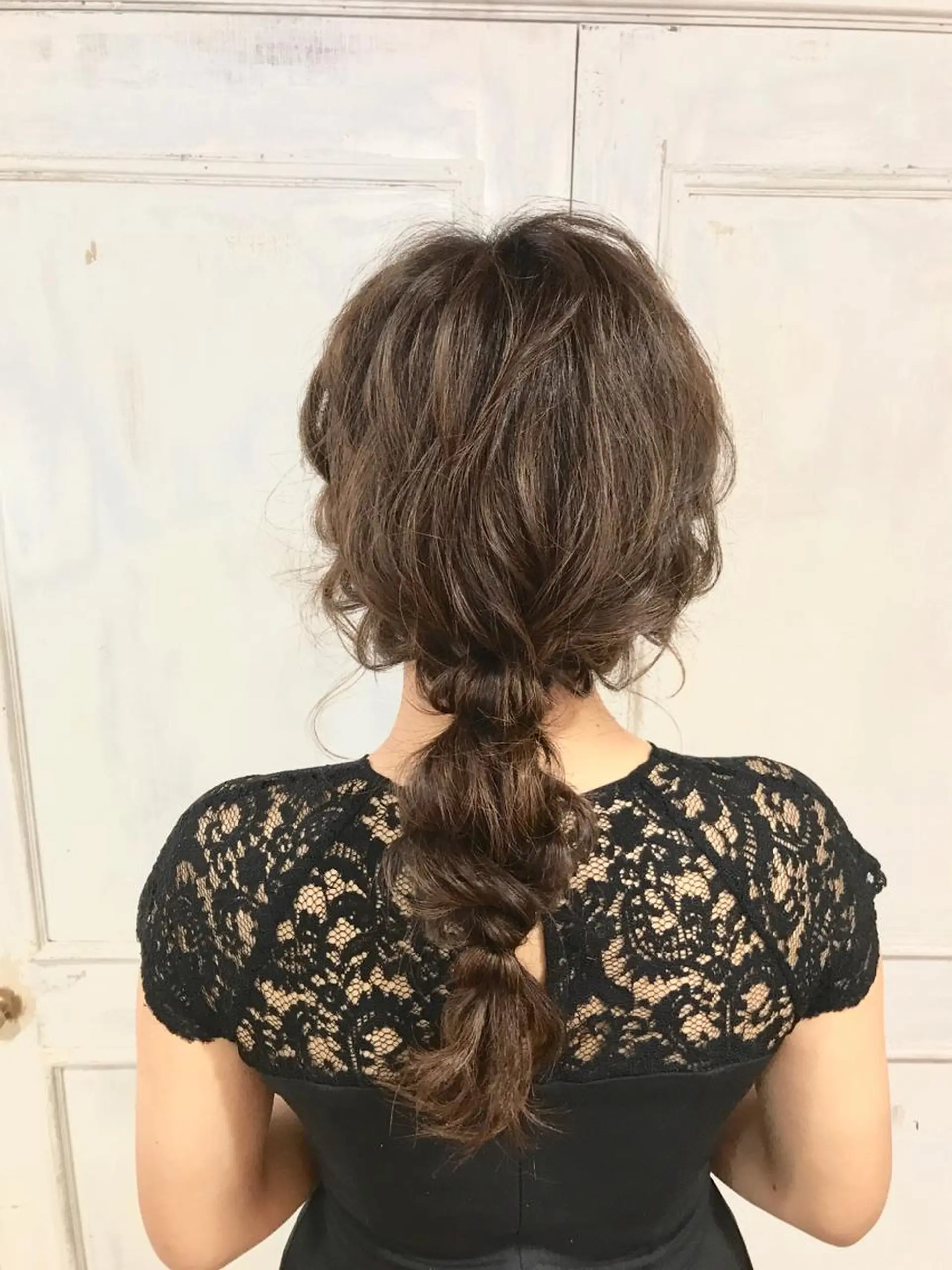 ミディアム ヘアセット 新井 広樹のヘアスタイル