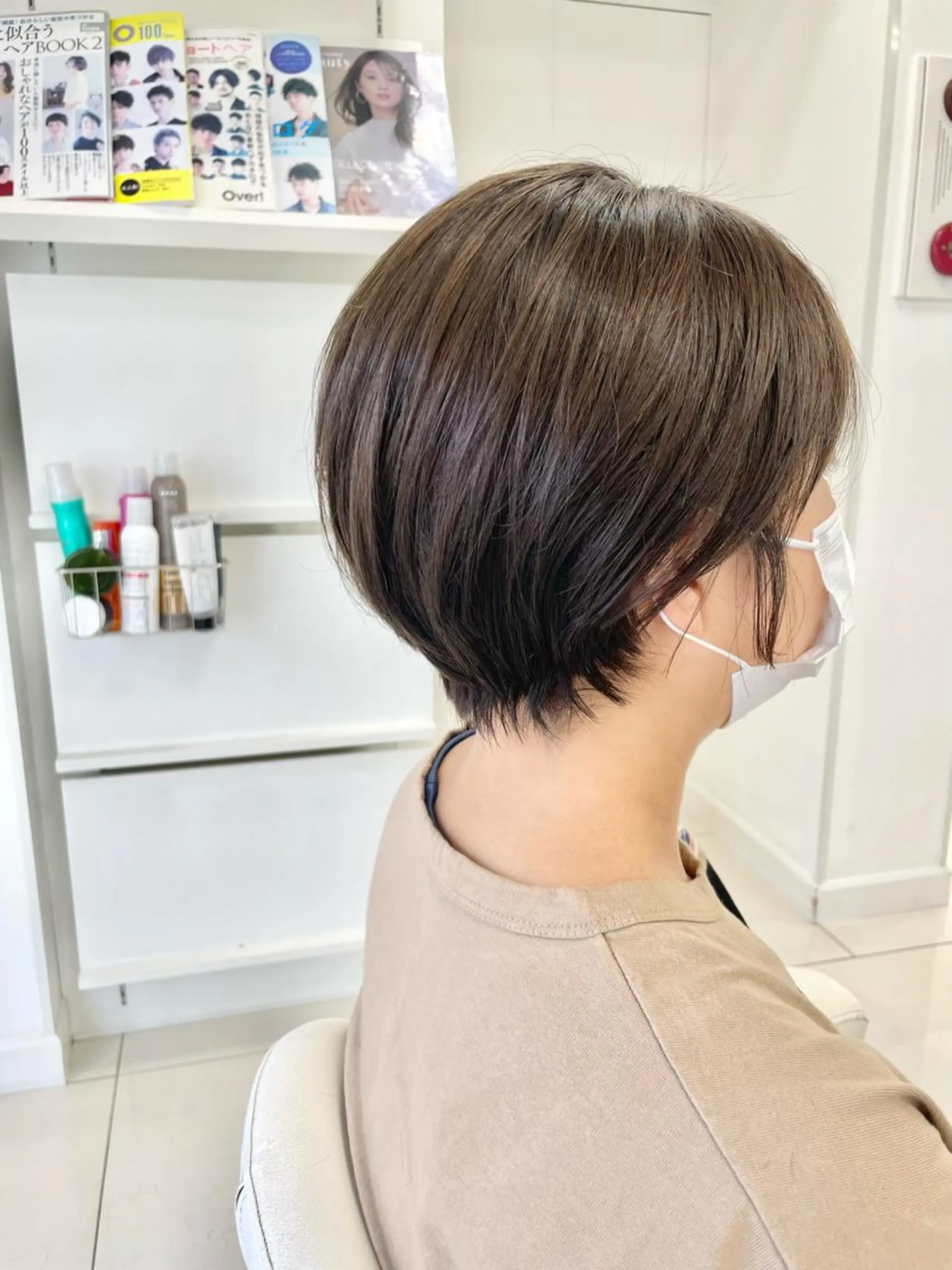 ショート ショートヘア カット ヘアカラー トリートメント ✂ 持田 真菜のヘアスタイル
