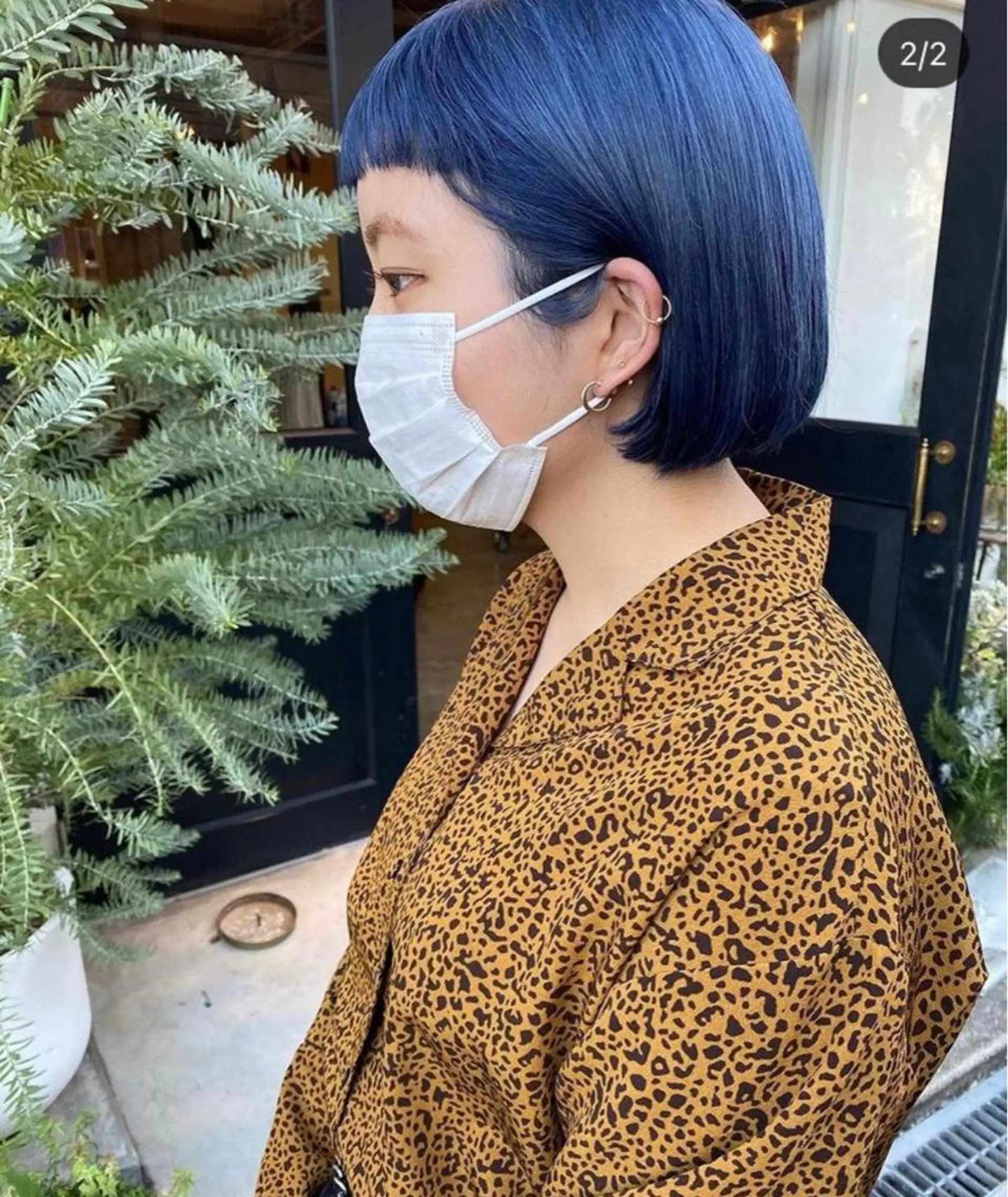 カラー レイヤーカット/ ダブルカラーサクライのヘアスタイル