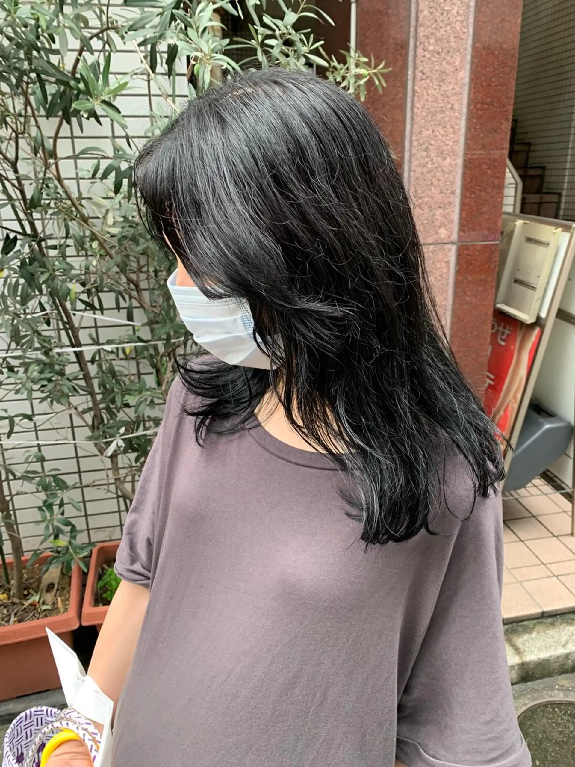 ロング カラー ヘアアレンジ 🫧透明感カラー/ ボブ/小笠原汐海🪽のヘアスタイル