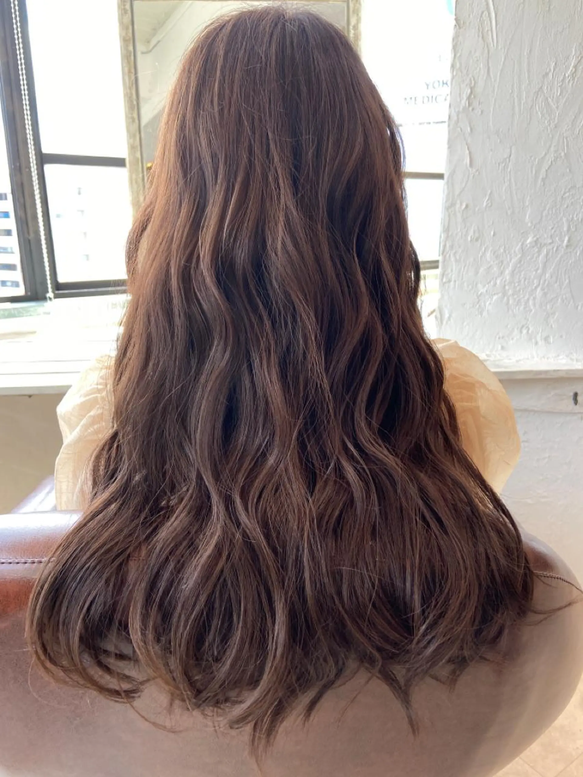 ロング カラー 宮本 玲那のヘアスタイル