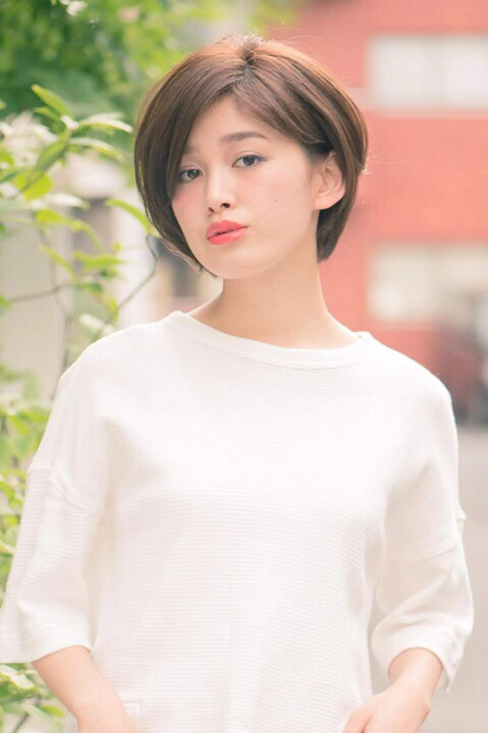 ショート カラー カット 縮毛矯正 トリートメント 笠谷 正之のヘアスタイル