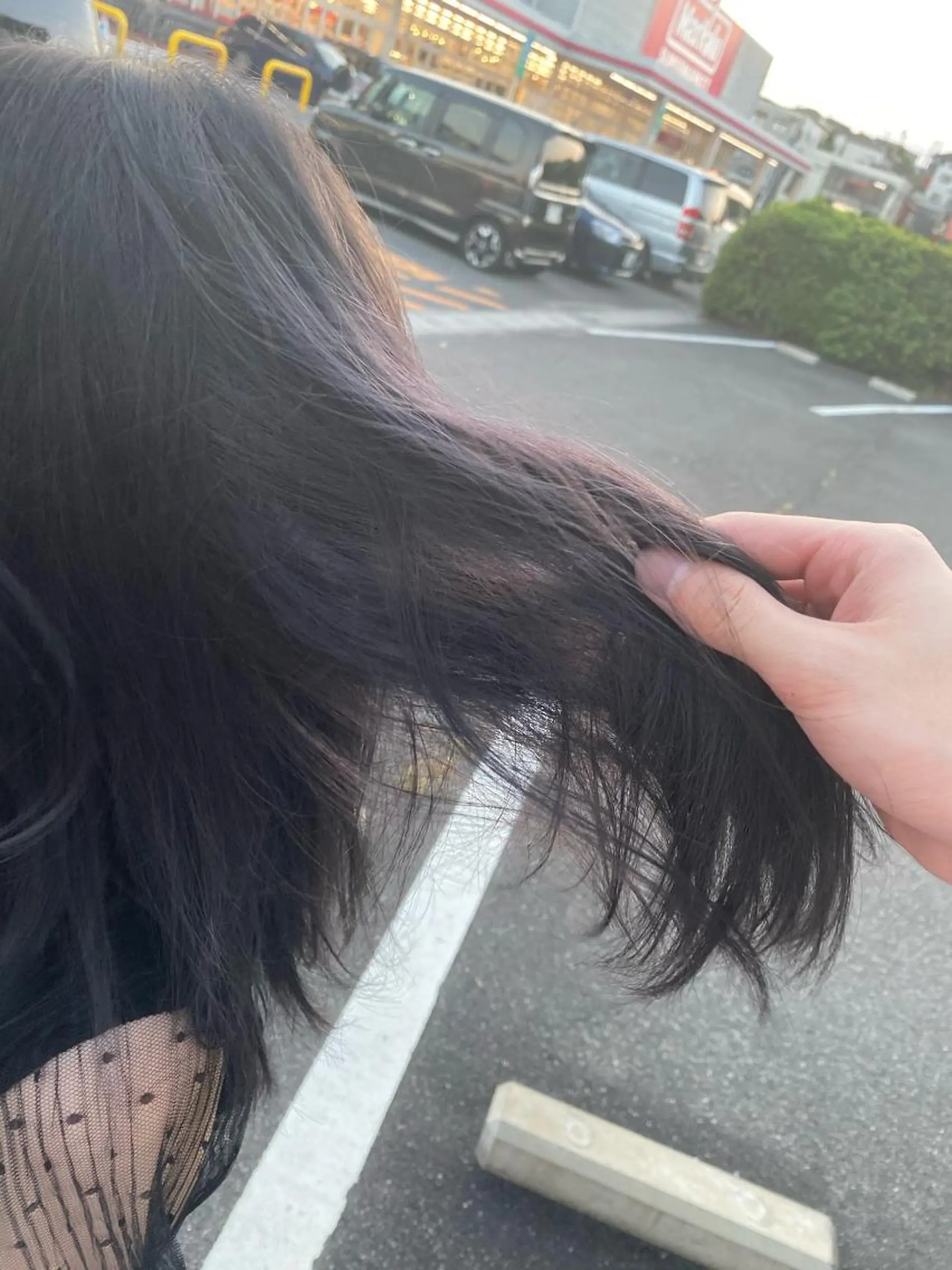 ミディアム カラー ブリーチ グレージュ ラベンダーカラー ラベンダーグレージュ ラベンダーグレー ヘアカラー トリートメント KAITOH ATSUSHIのヘアスタイル