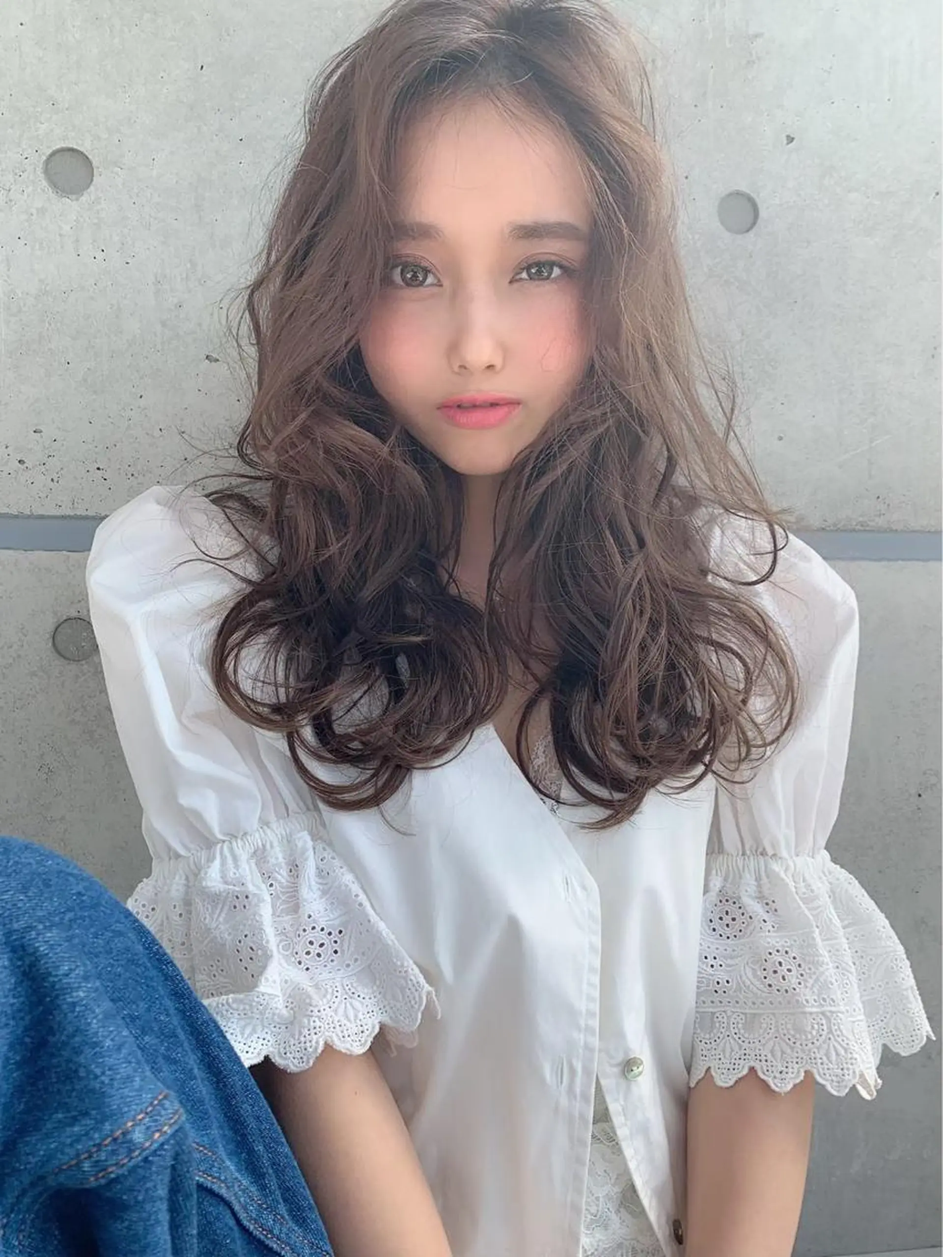 ロング カラー ヘアアレンジ 🩰透明感カラー♡ UTA🩰のヘアスタイル