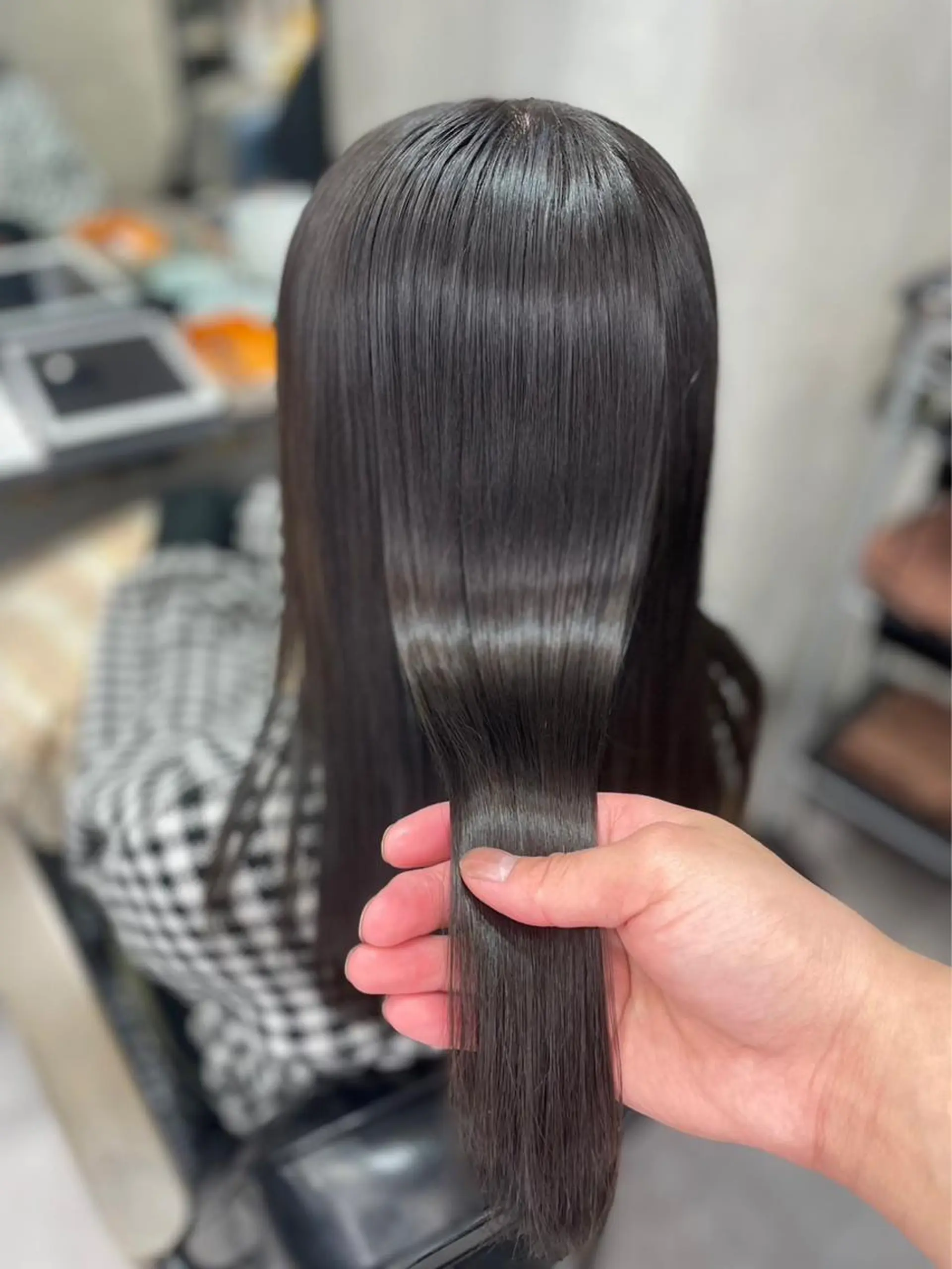 セミロング ピンクブラウン パープルカラー イエローカラー エクステ ハイライト エクステ/髪質改善 🖤RYUSEI🖤のヘアスタイル