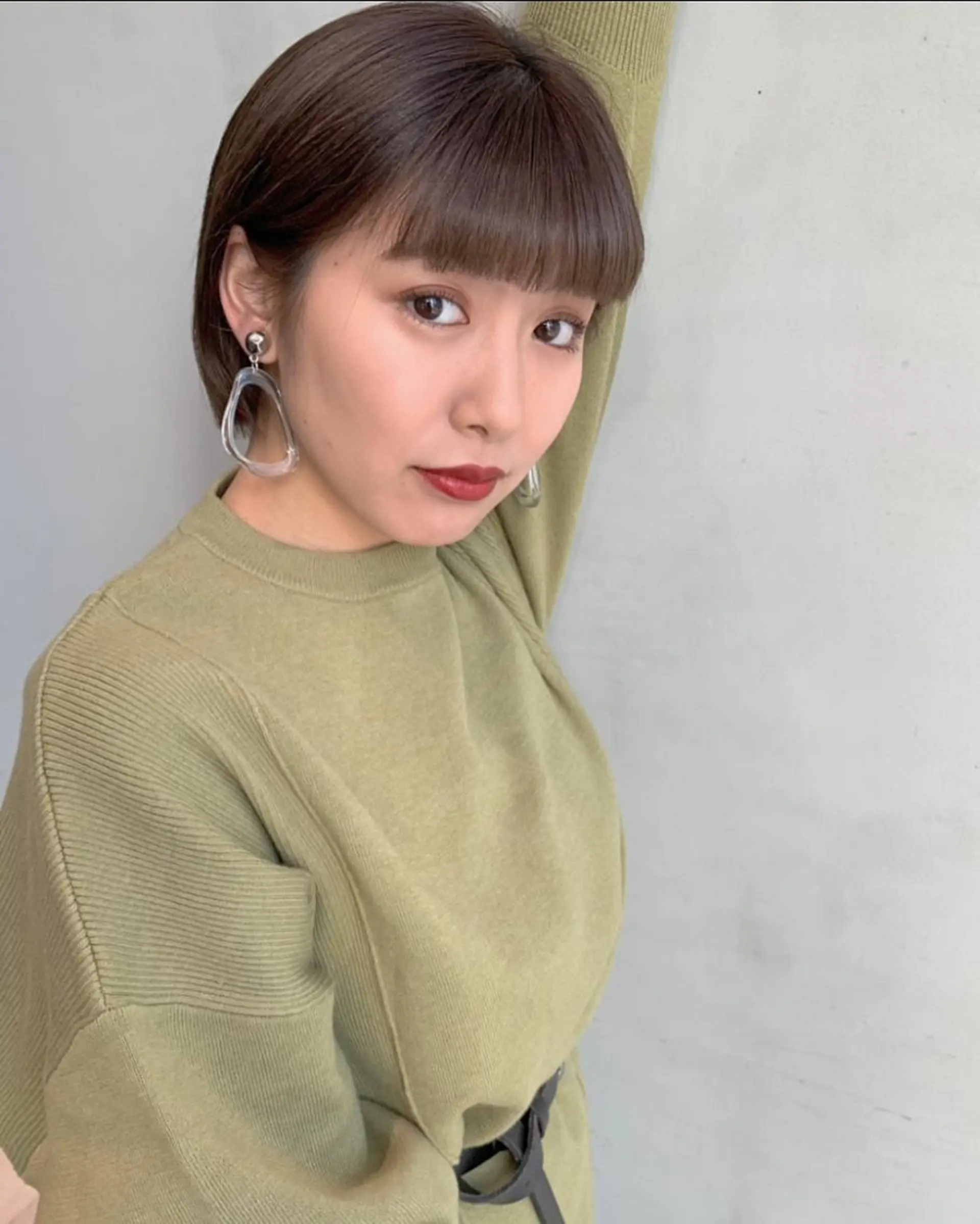ショート ボブ yui .のヘアスタイル