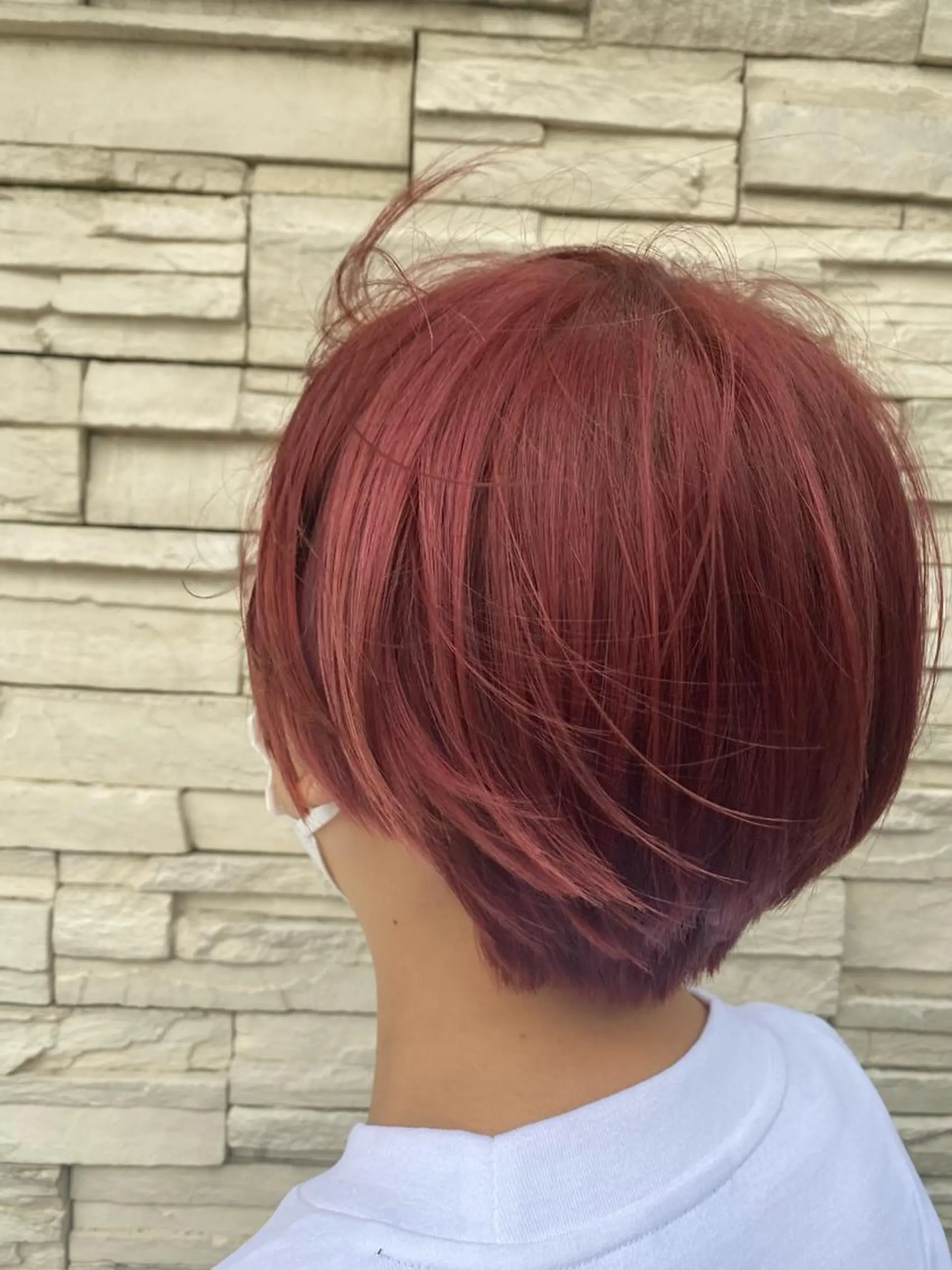 ショート ヘアカラー 😺ヒアリング 重視😺小川のヘアスタイル
