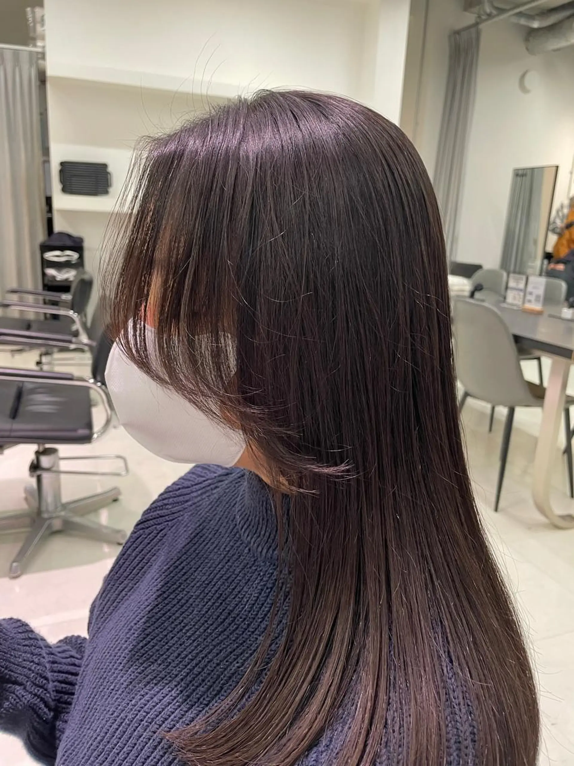 ミディアム 🐺ウルフ/レイヤー カット/高嶋湧大のヘアスタイル