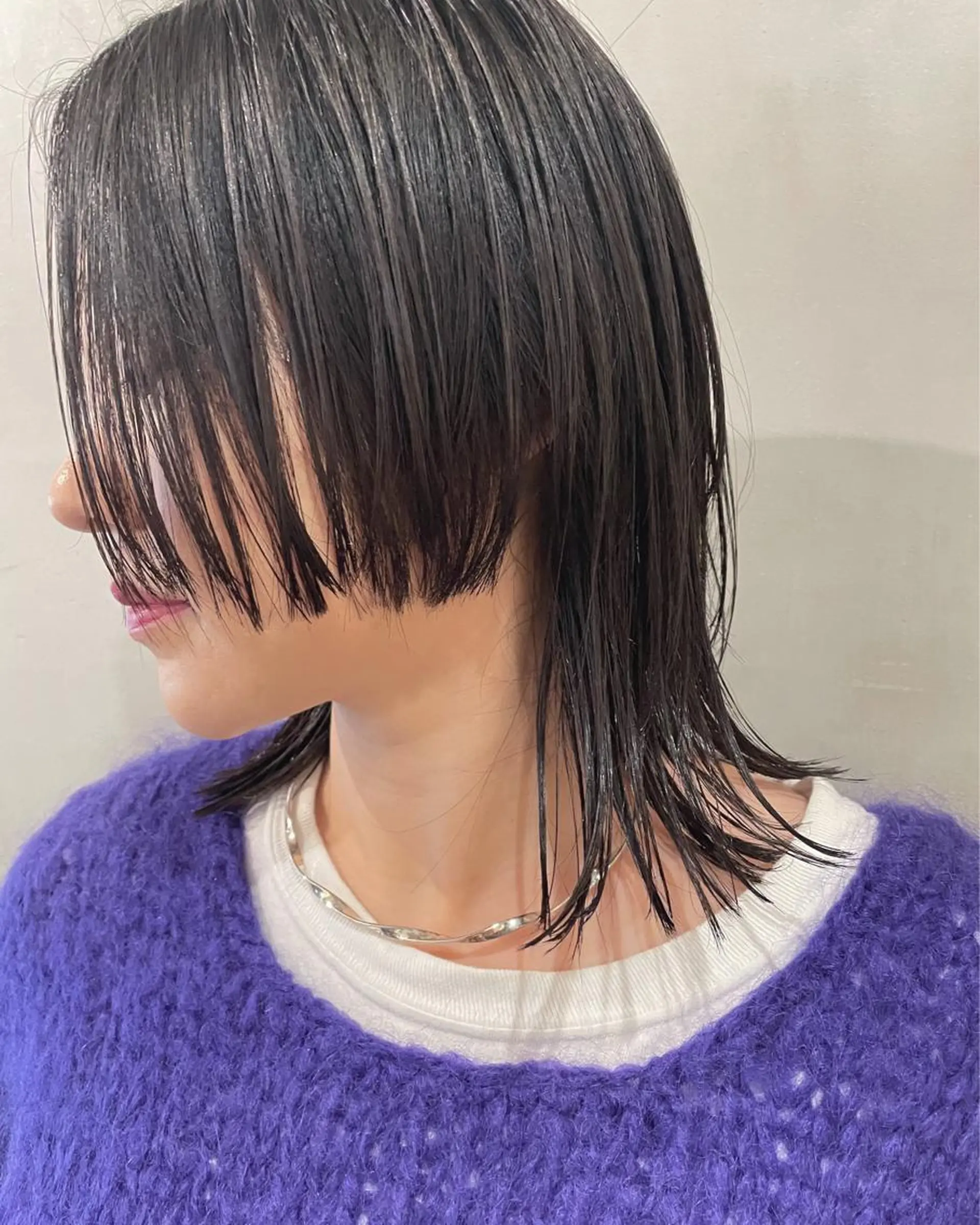 ミディアム ウルフカット カット トリートメント 優作 〜圧倒的信頼〜のヘアスタイル