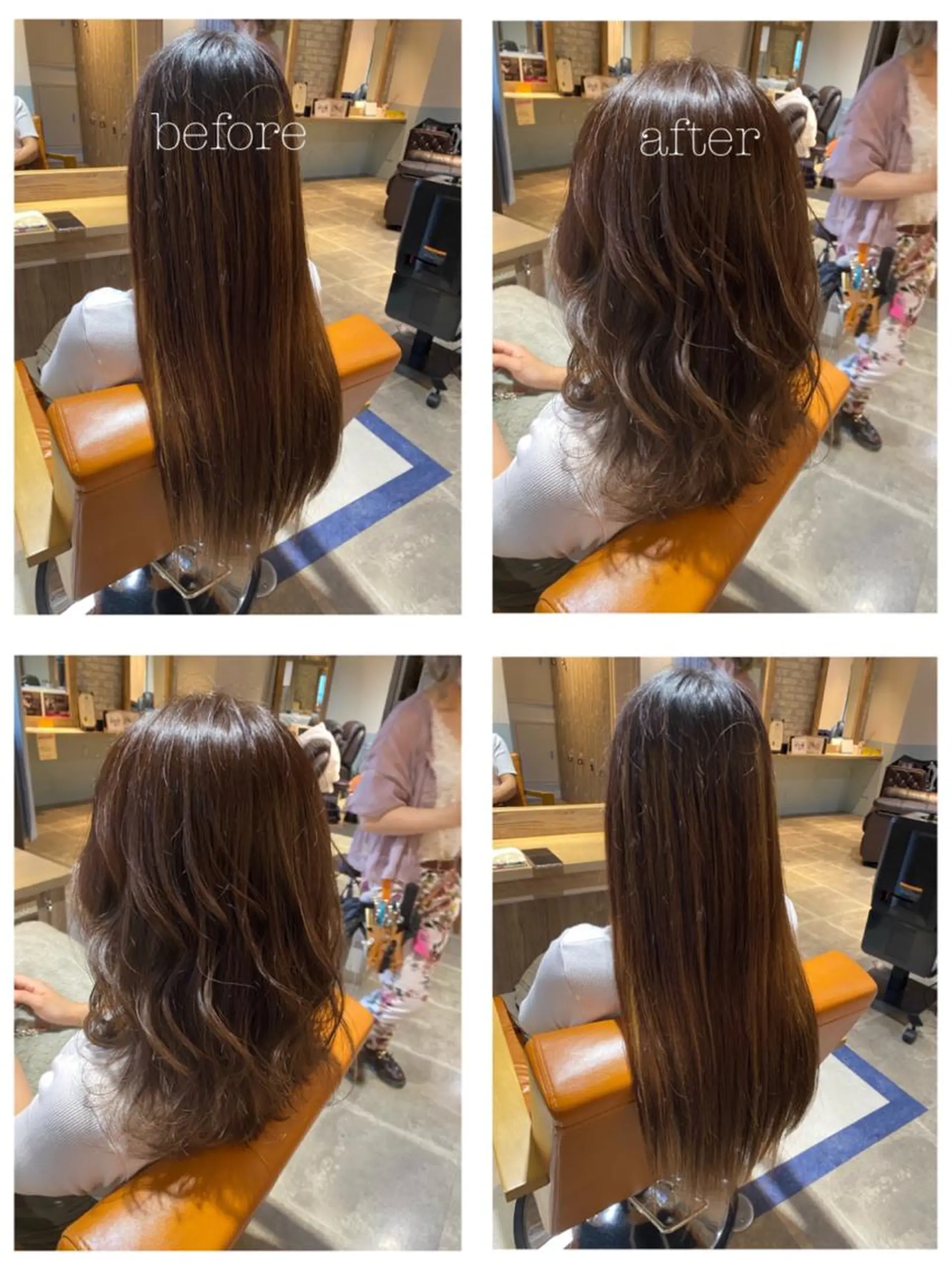 カラー グレージュ ラベンダーカラー ラベンダーグレージュ ラベンダーグレー カット 縮毛矯正 トリートメント 🐻結んで可愛い hair EMI🐻のヘアスタイル