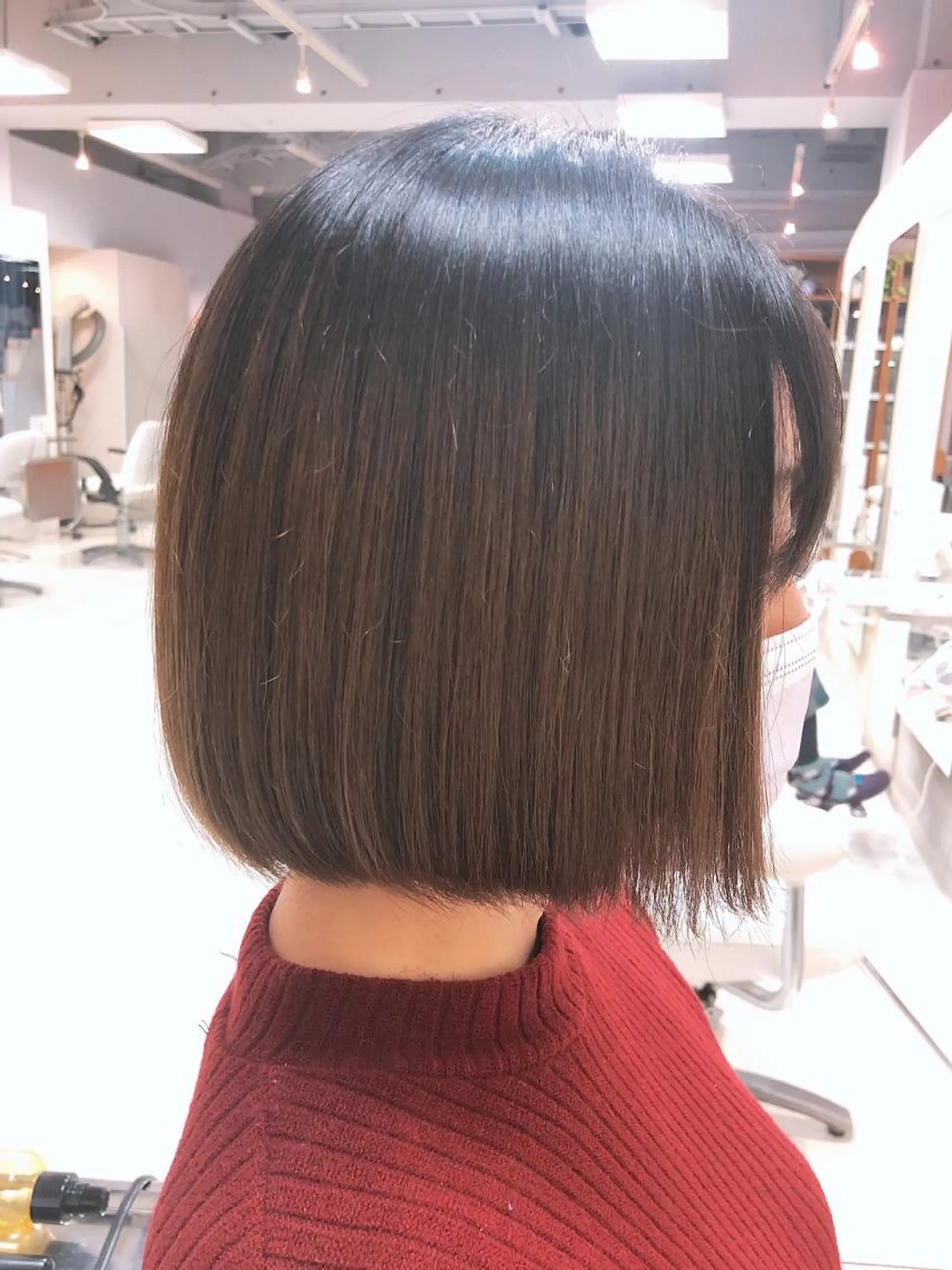 ショート ボブ 阿部 美咲のヘアスタイル