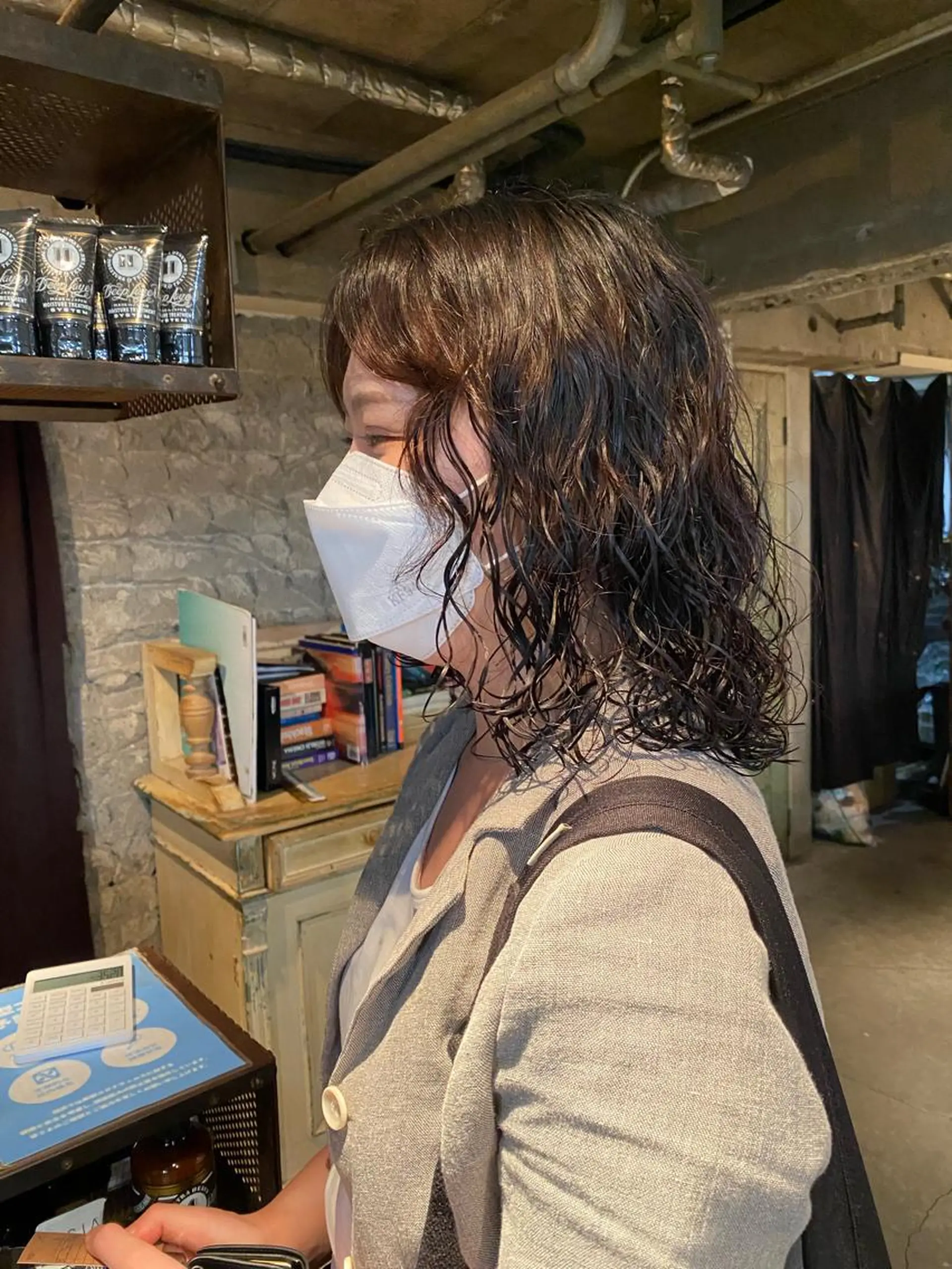 ミディアム パーマ お任せヘア☘️☘️ 及川渚のヘアスタイル