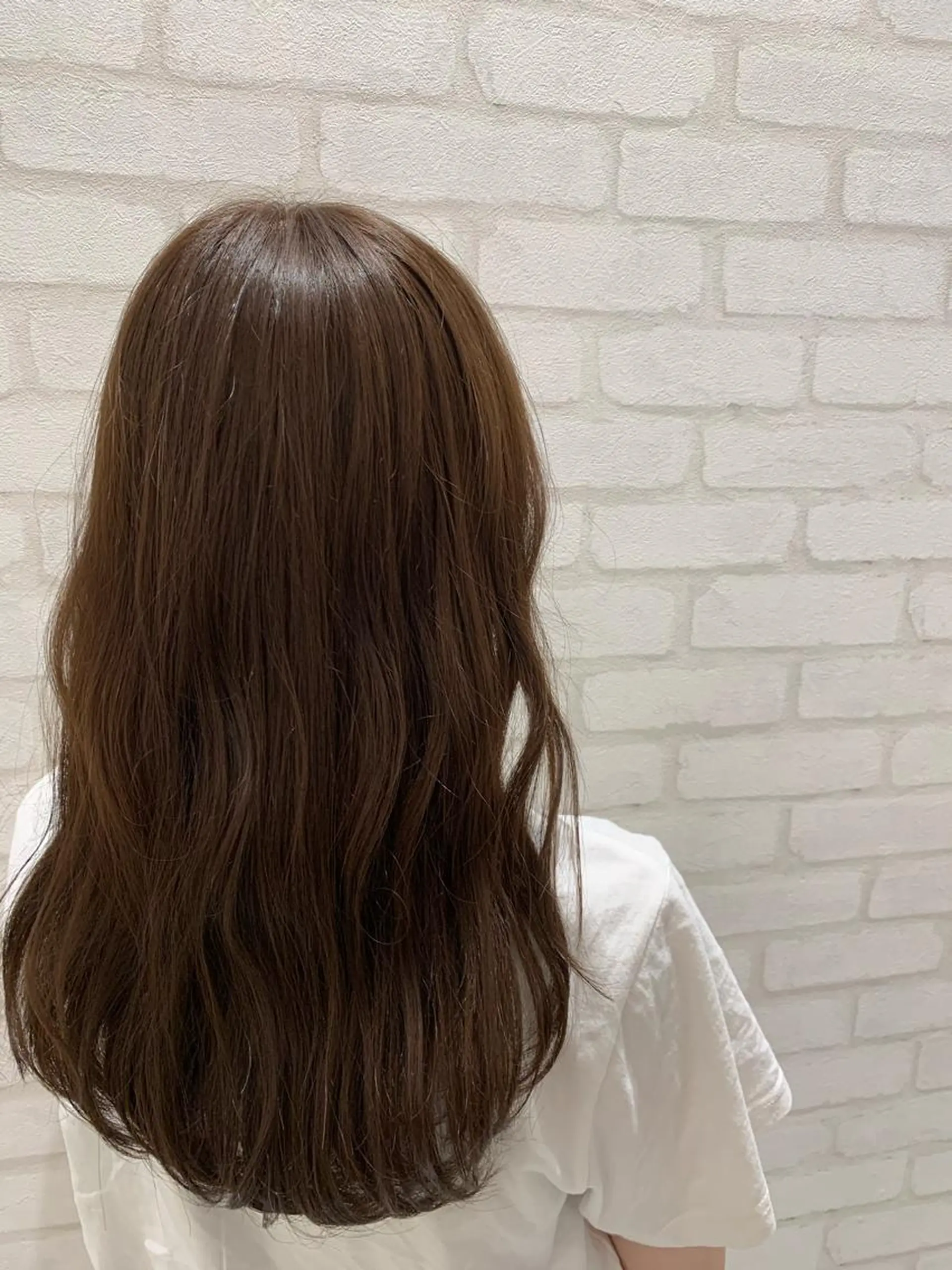 セミロング カラー アッシュ ベージュカラー Gain Nanamiのエステ・リラクイメージ