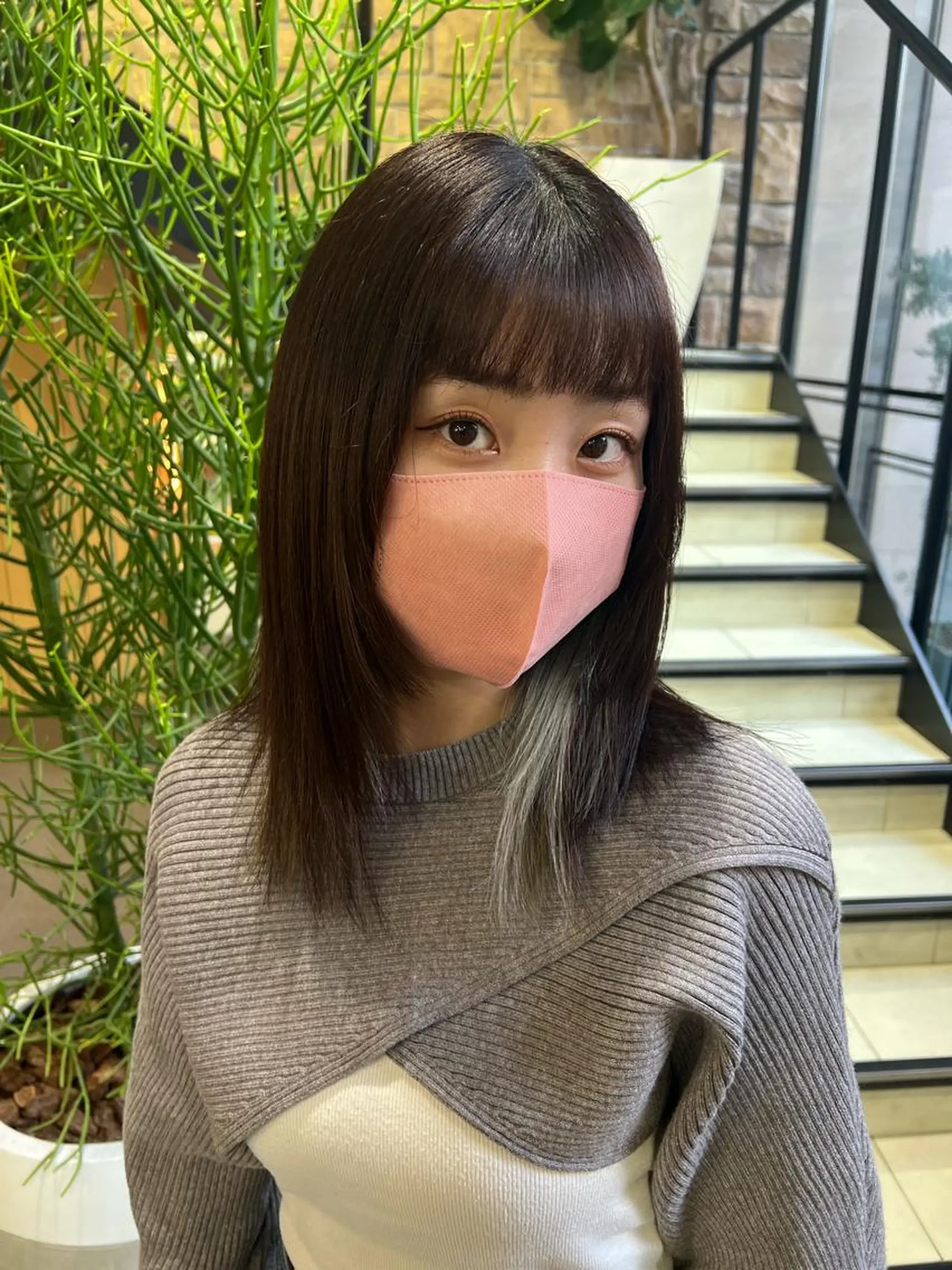 セミロング 韓国🩶Y2Kネイル 💫くれはのネイルデザイン