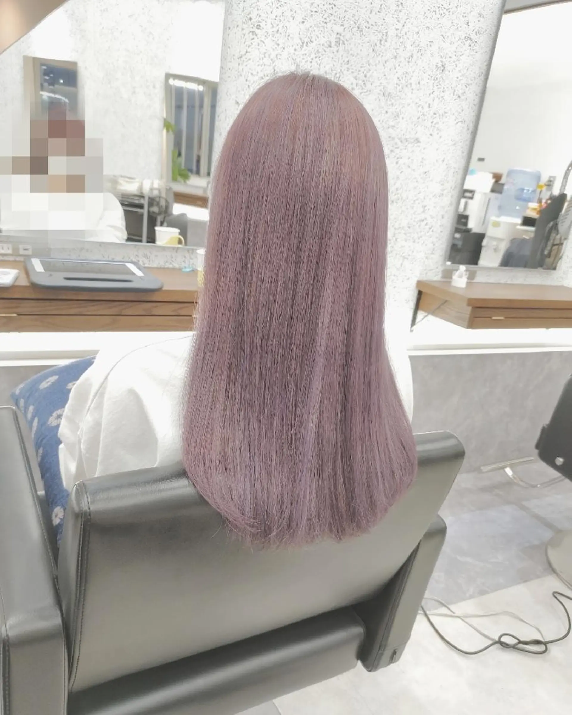 セミロング カラー パーマ ヘアアレンジ メンズ キッズ ネイル マツエク・マツパ メンズブリーチ ブリーチ ラベンダーカラー ピンクカラー ピンクラベンダー 6月オープン♪豊見城 Lodattu✁清水のヘアスタイル
