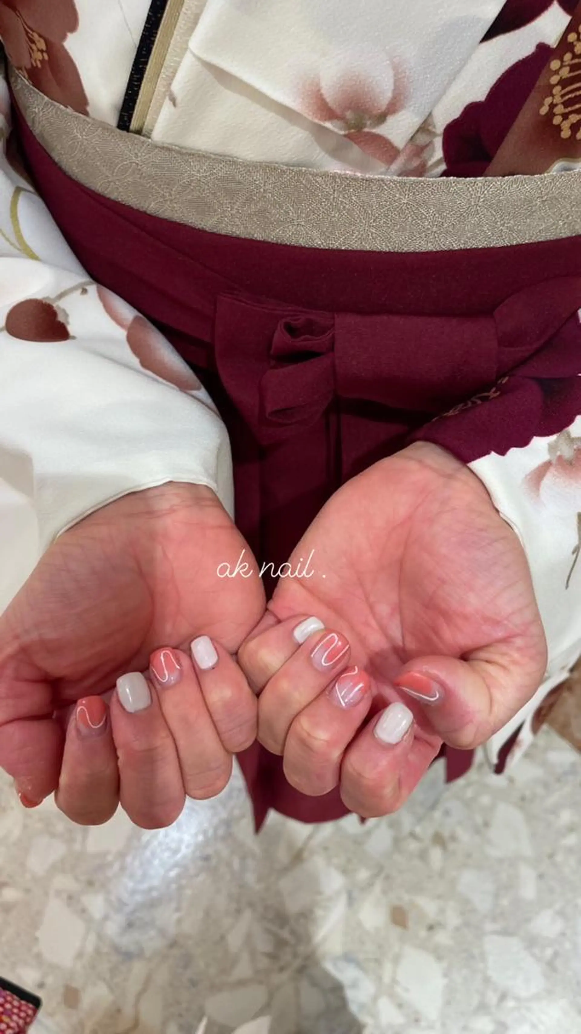 ショート ネイル ak nail .のネイルデザイン