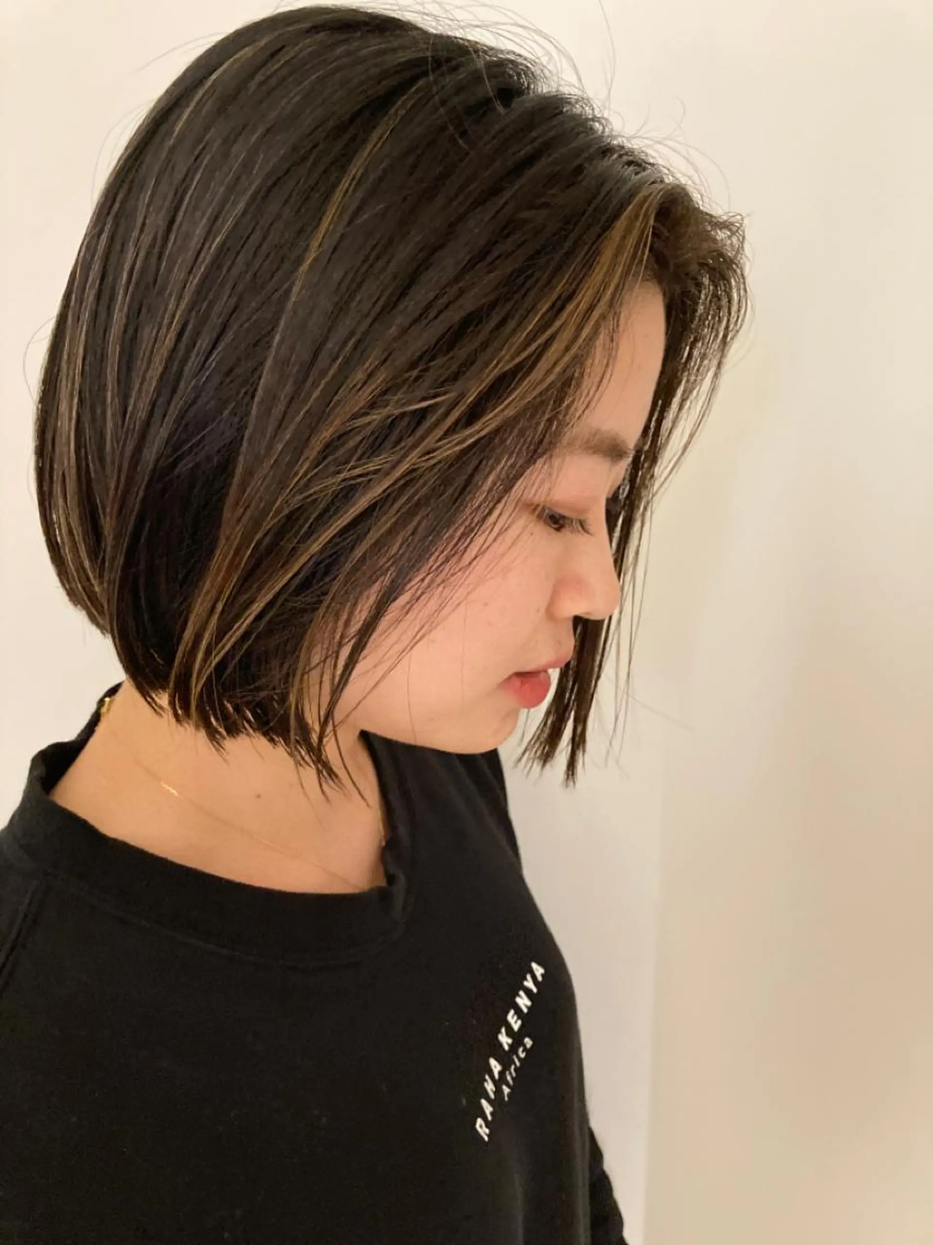 ショート カラー カット ヘアカラー トリートメント 坂上 岳のヘアスタイル