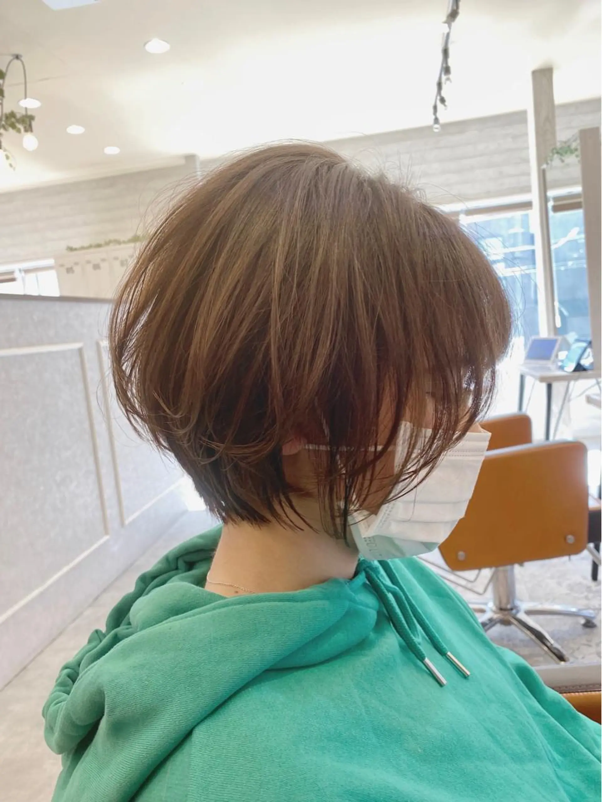 ショート カラー メンズ キッズ 古林 紘のヘアスタイル