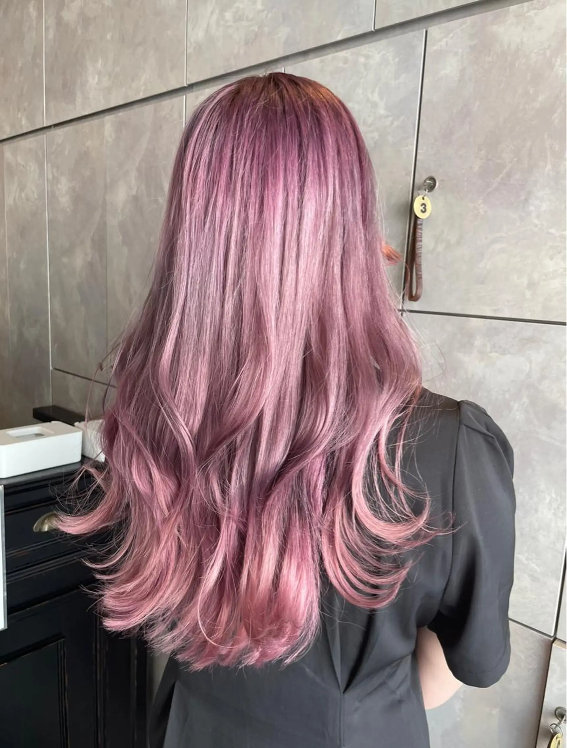 セミロング ヘアカラー トリートメント ヘアセット 🌹TikTok４万 ﾌｫﾛﾜｰ🌹AKIのヘアスタイル