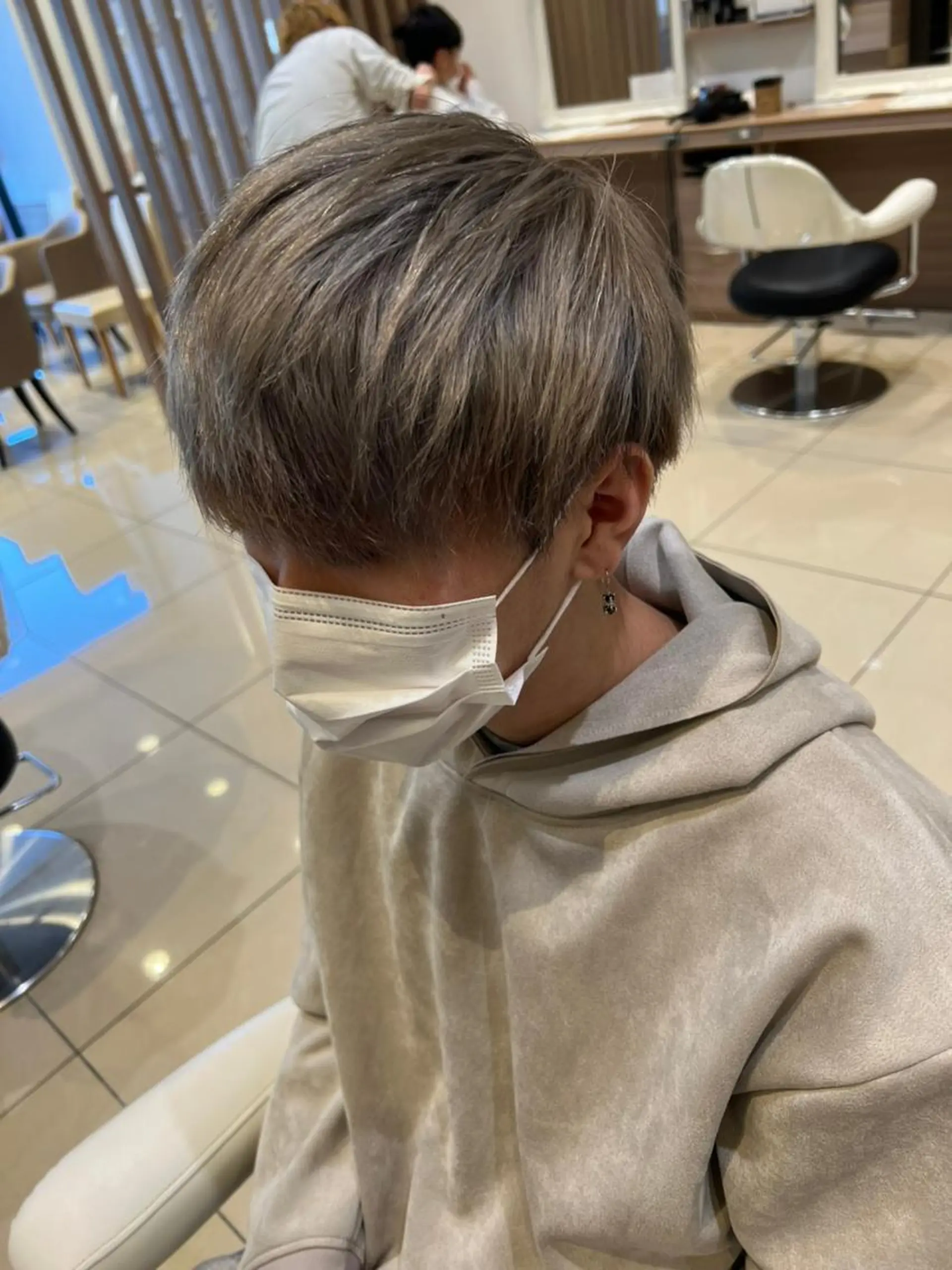 カラー ショート メンズ まとまる艶髪艶カラー 🤍内田さわか🎀のヘアスタイル