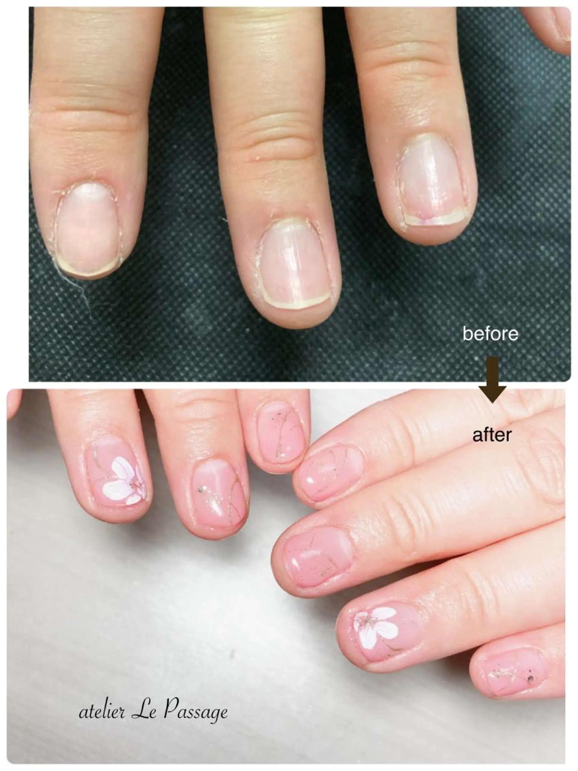 ネイル クリアネイル 長さ出し h nakatsukaのネイルデザイン