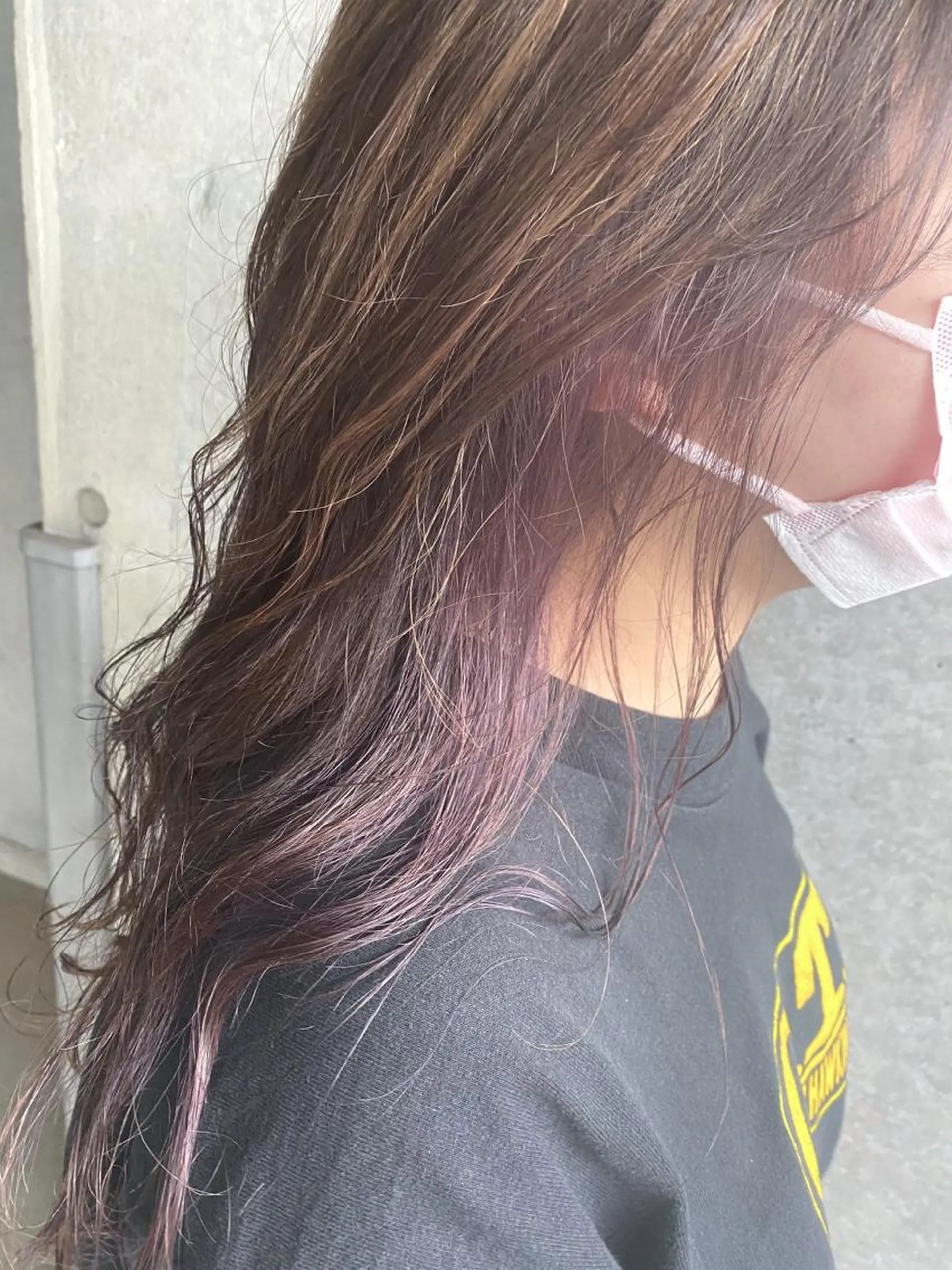 ロング カラー ヘアカラー トリートメント ✴︎まえた さやか✴︎のヘアスタイル