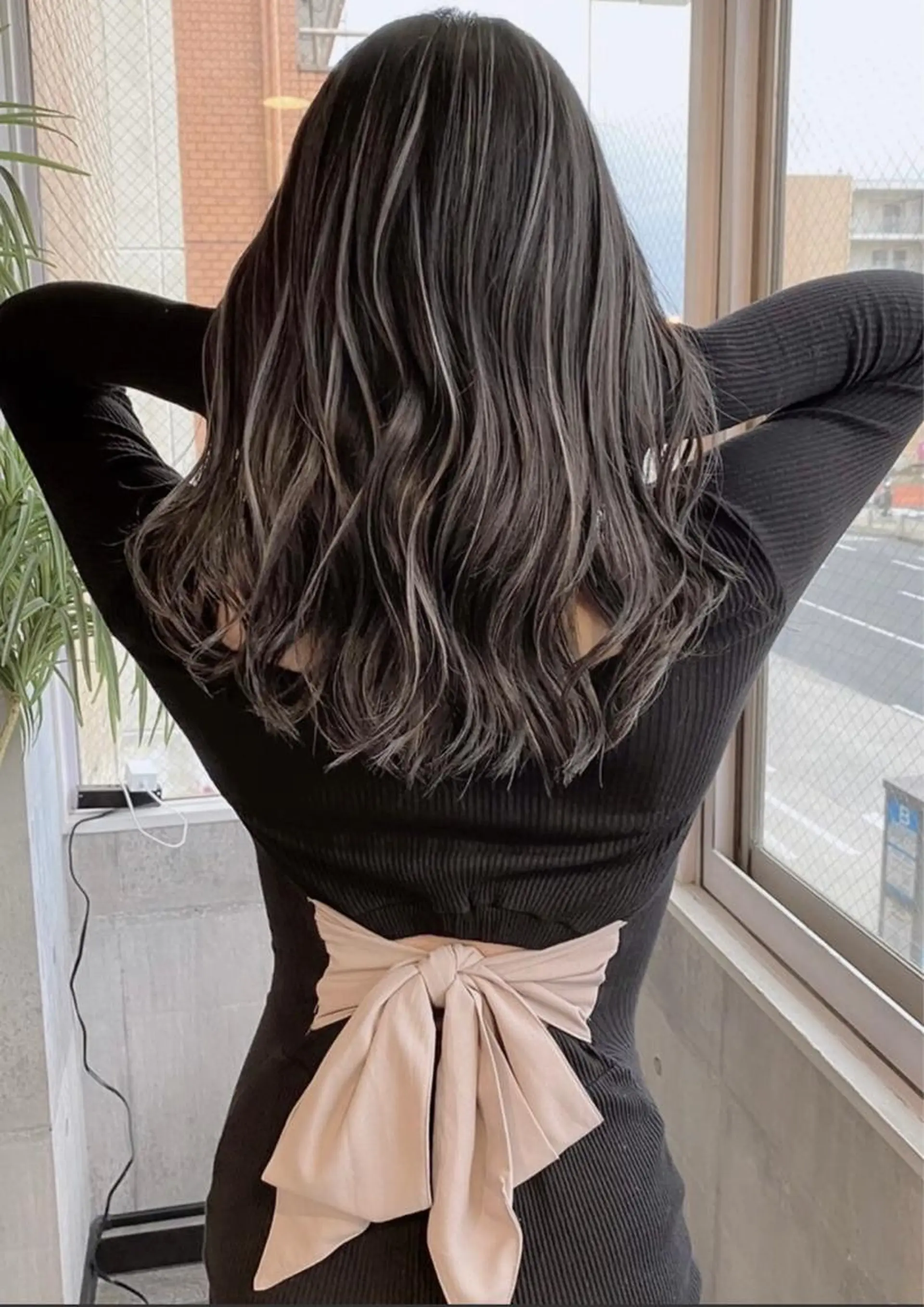 セミロング レイヤーカット特化 💜SARIのヘアスタイル