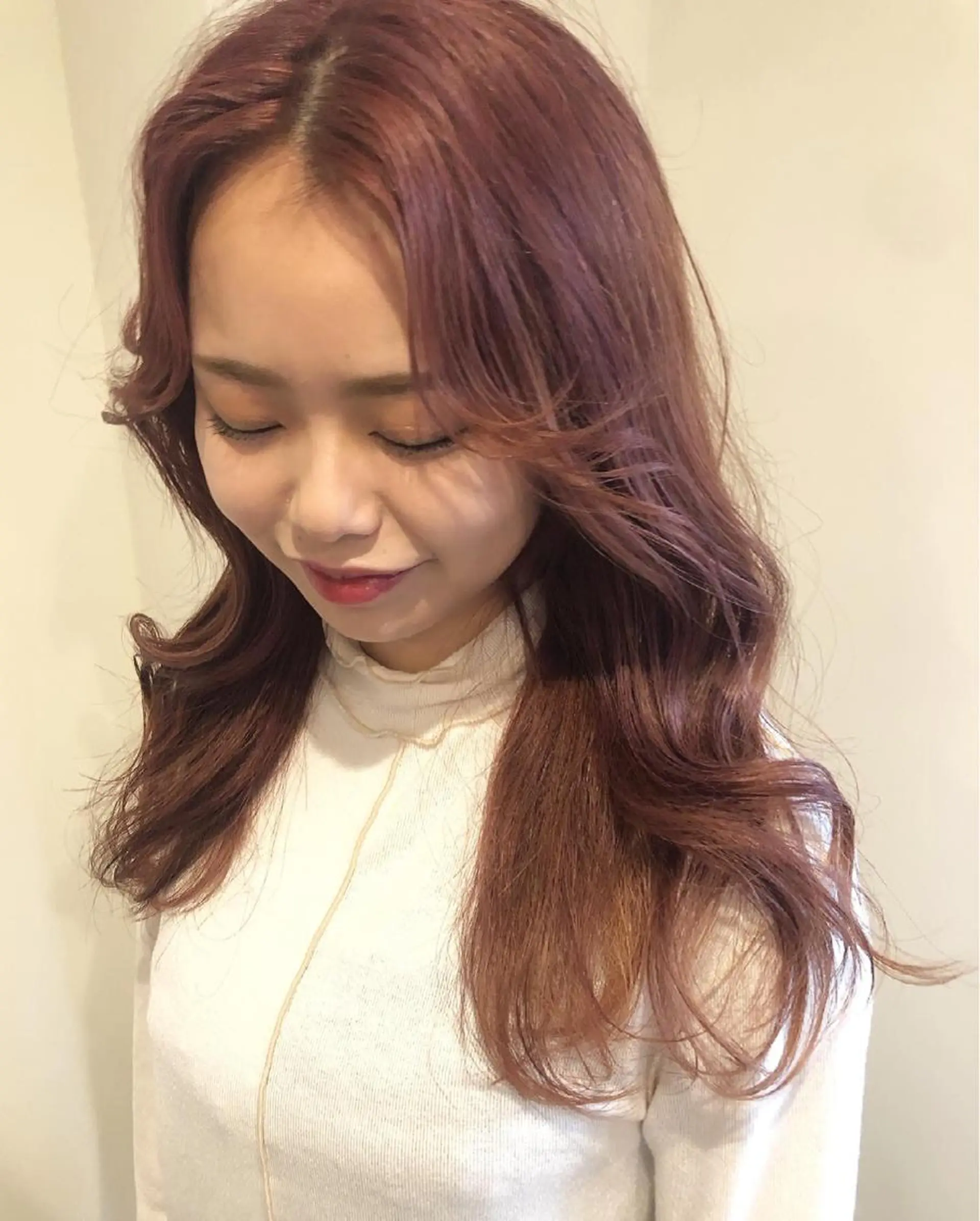 ロング カラー ヘアアレンジ カット ヘアカラー 永井 亜実のヘアスタイル