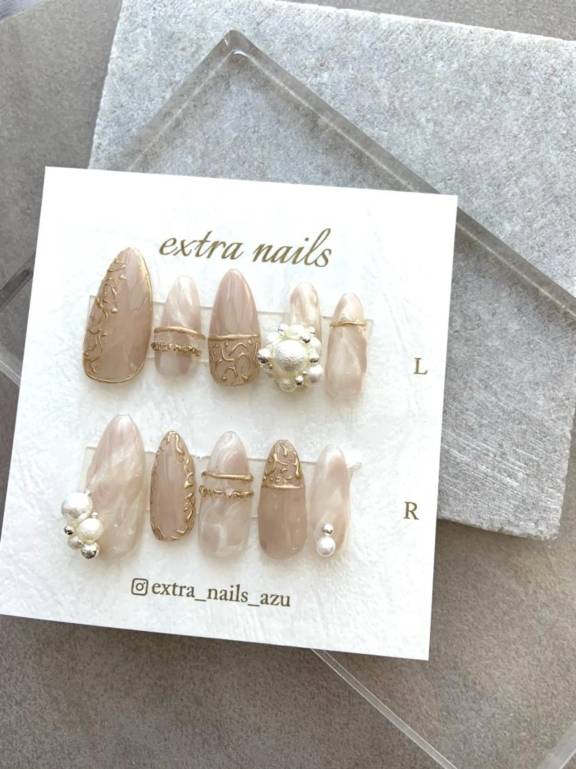 ネイル アートネイル その他(ネイル) extranails ／lemellaのネイルデザイン