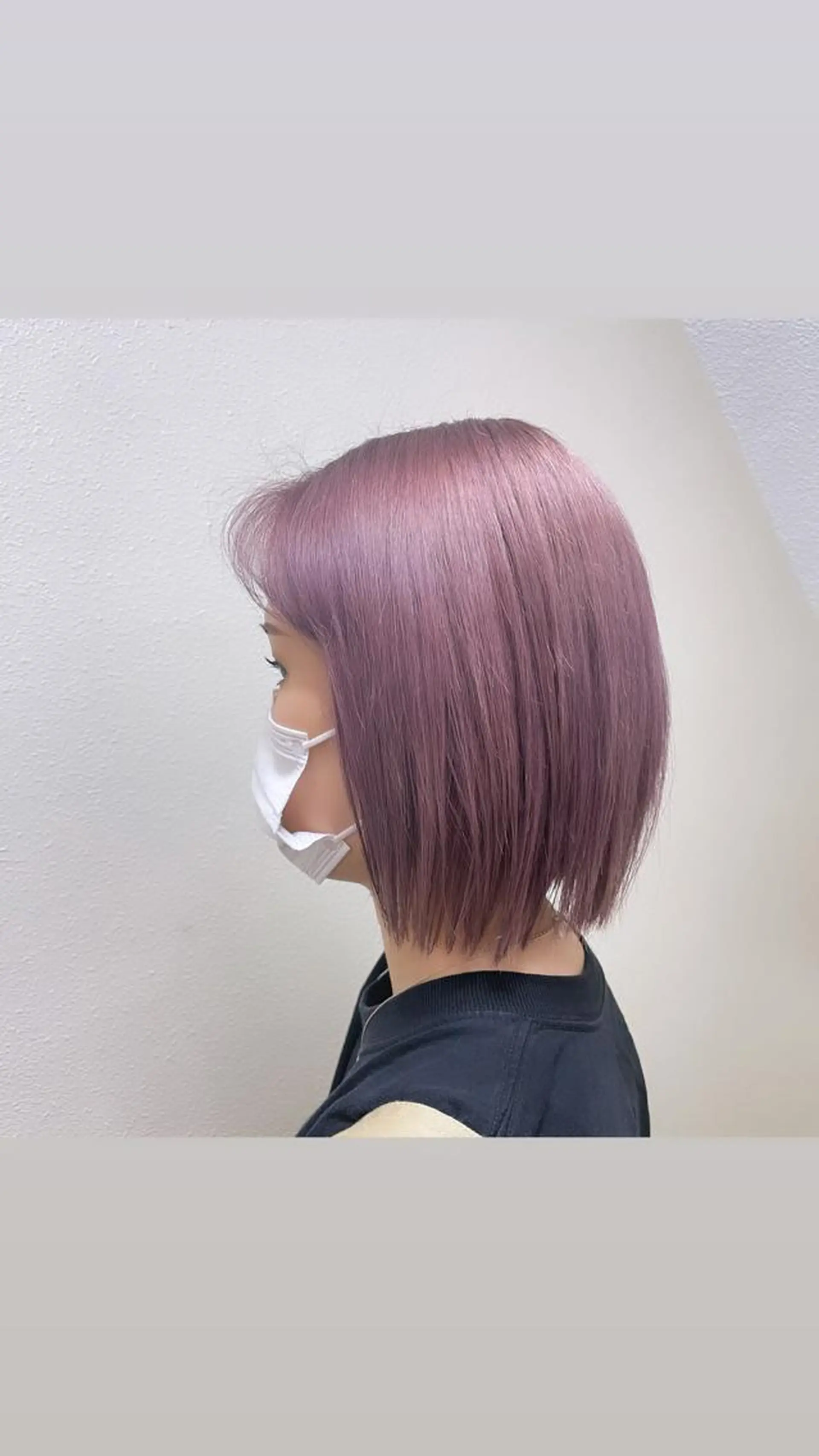 ミディアム カラー パーマ ヘアアレンジ メンズ キッズ ネイル マツエク・マツパ メンズブリーチ メンズハイライト メンズインナーカラー メンズ韓国風 ブリーチ ヘアカラー トリートメント ヘアセット 切りっぱなしヘアボブ ミディアムヘアRYOのヘアスタイル