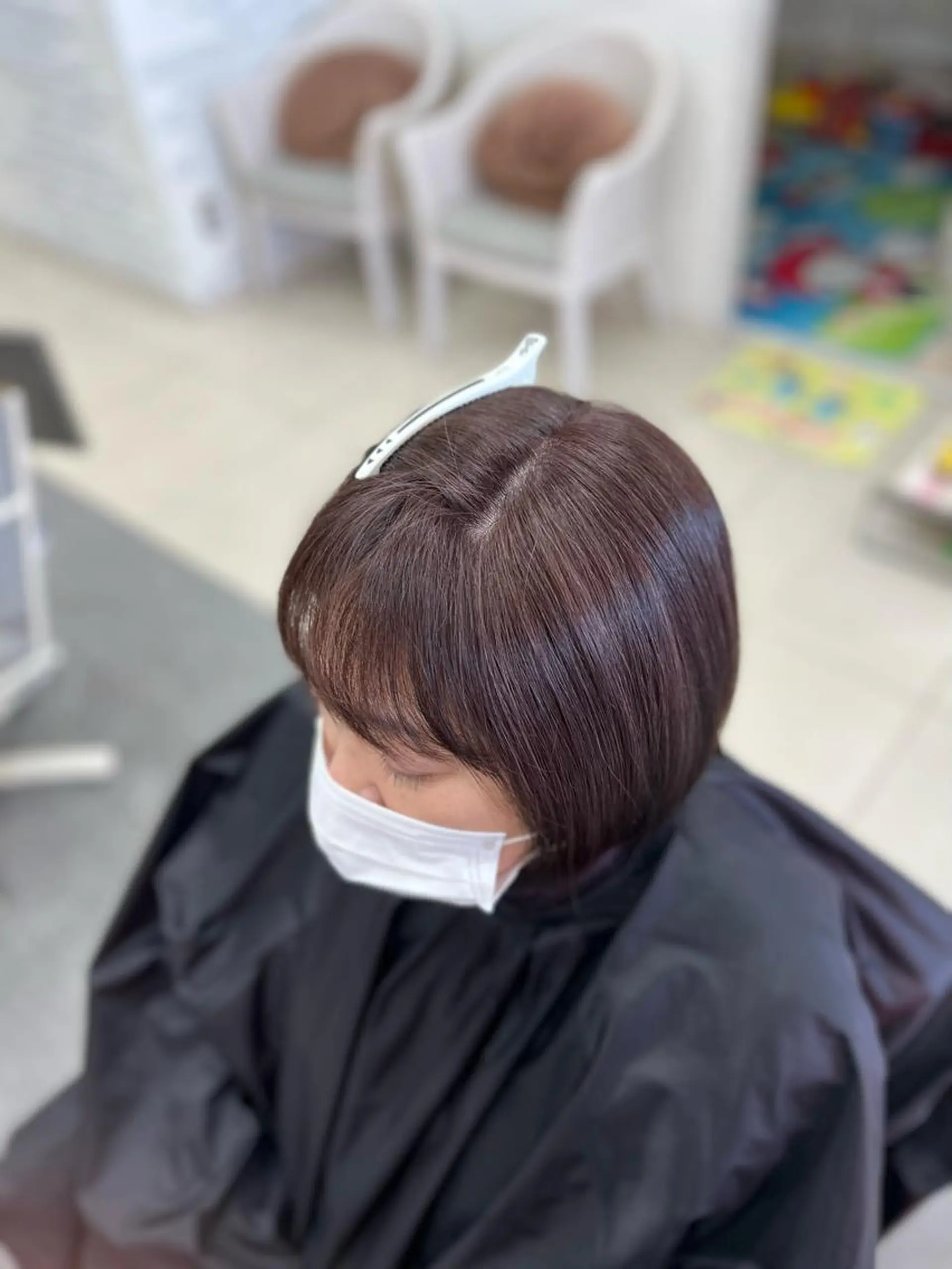 ミディアム カラー ヘアカラー 太白区/白髪ぼかし ハイライト/千葉達人のヘアスタイル