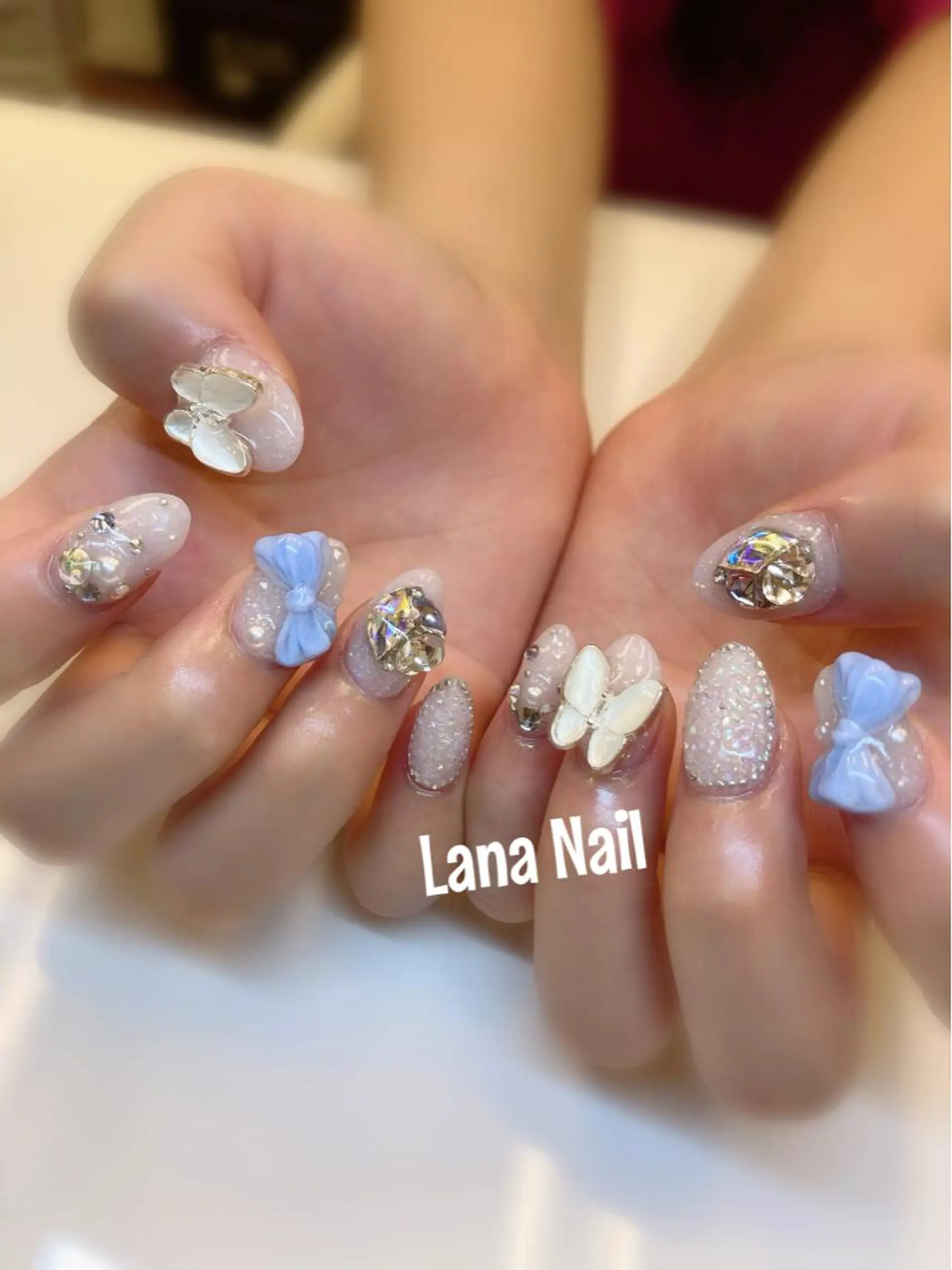 ネイル スカルプネイル Lana Nailのネイルデザイン