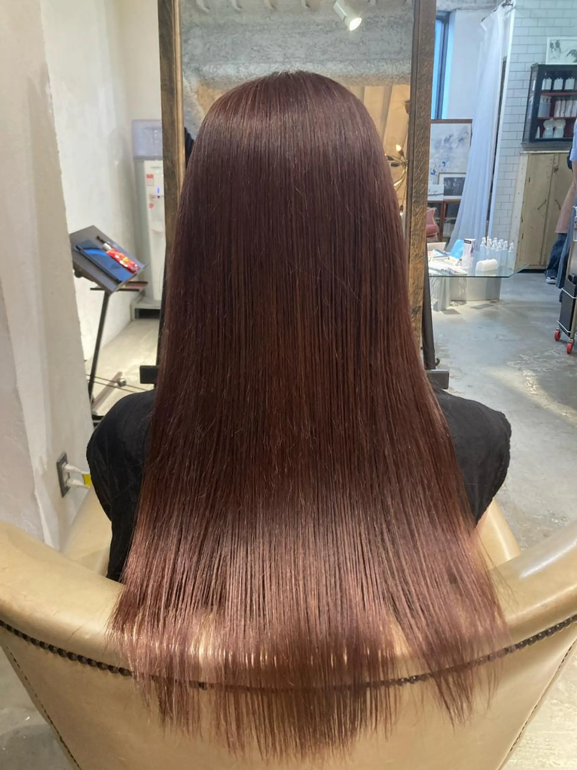 ロング カラー ブリーチ トリートメント Maison HARU宮本 楓のヘアスタイル