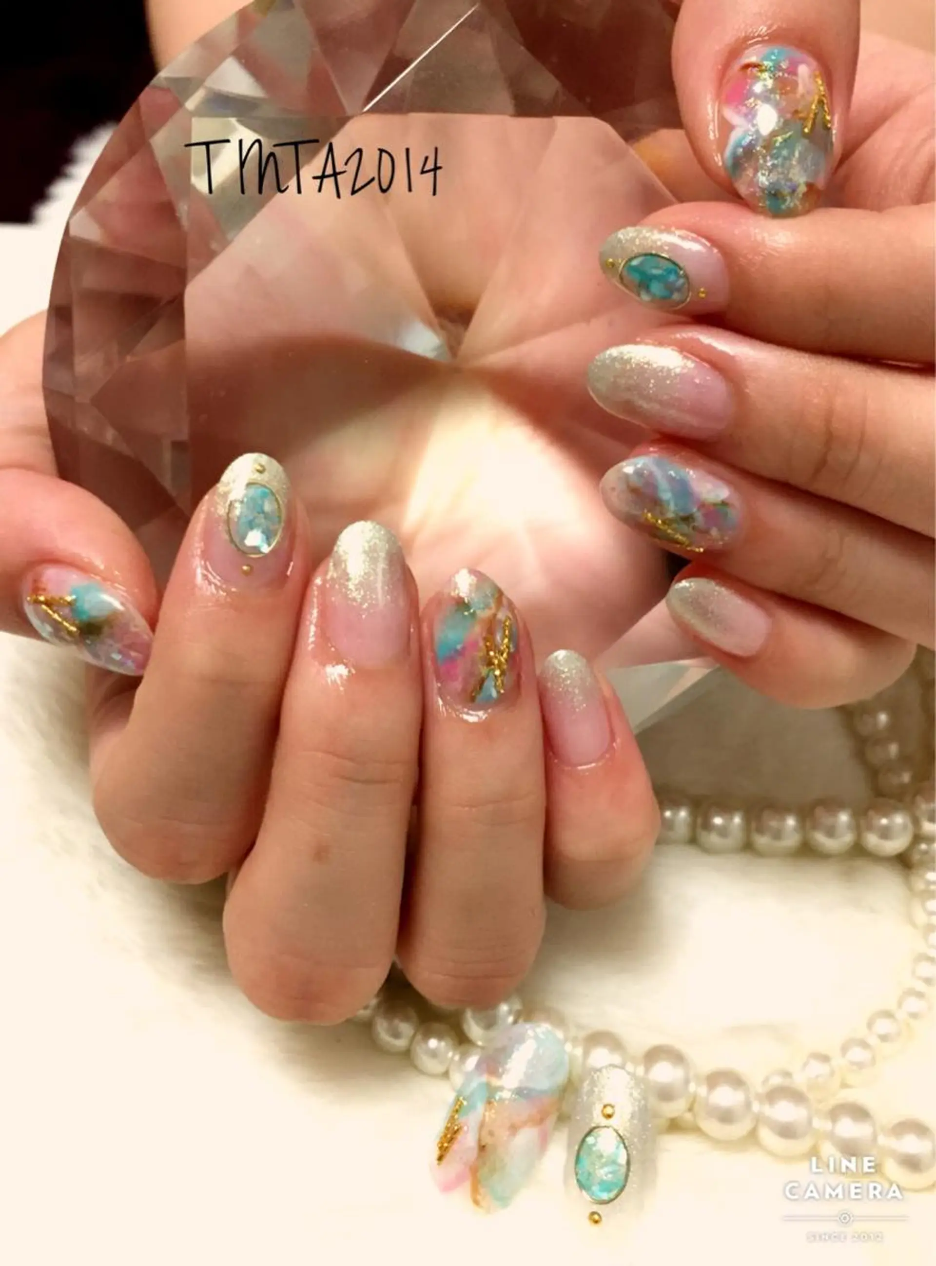 ネイル 夏ネイル ネイルサロン ティンタ所属・馬場 典子のネイルデザイン