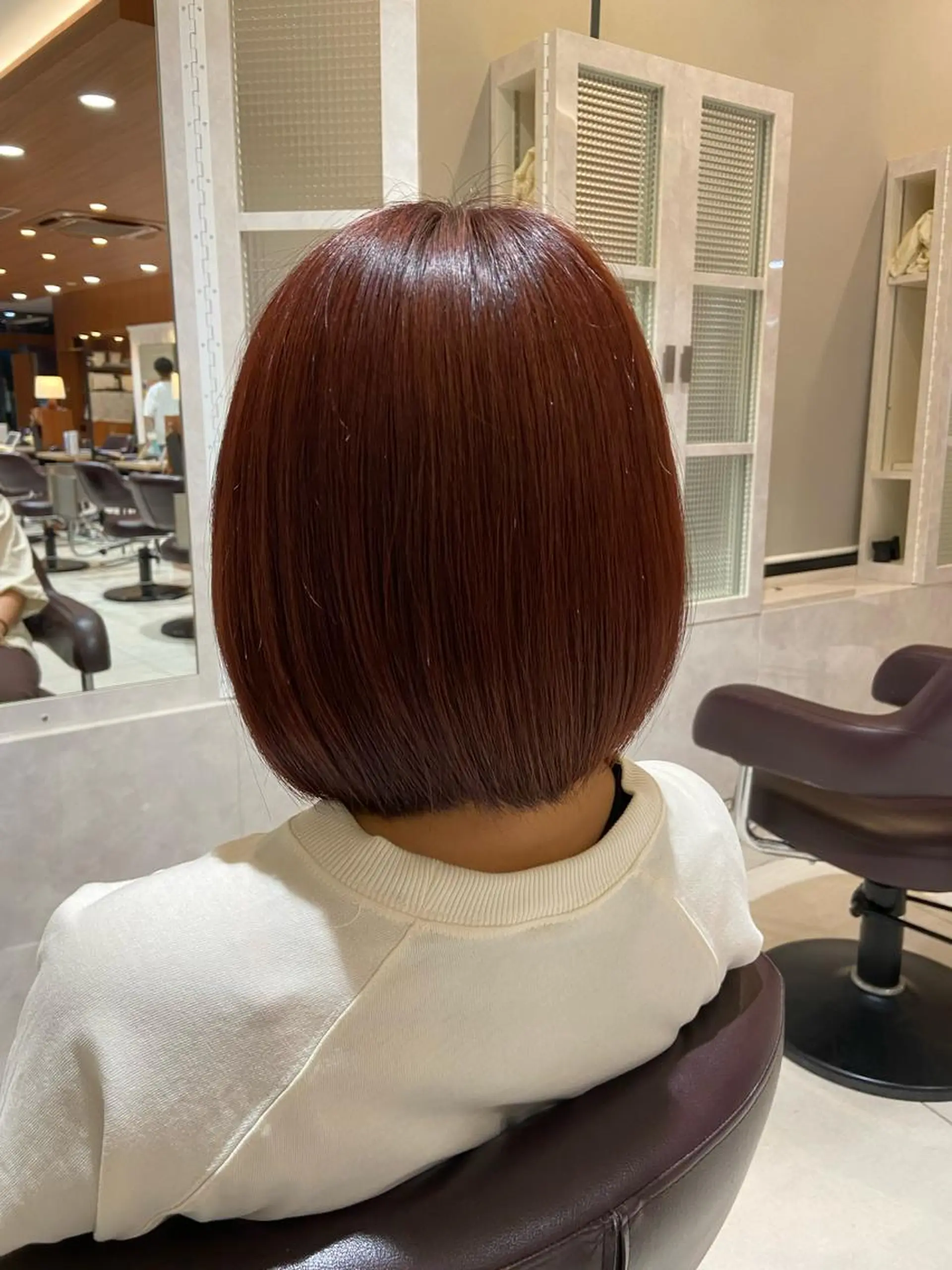 カラー Hirona 縮毛矯正/髪質改善のヘアスタイル