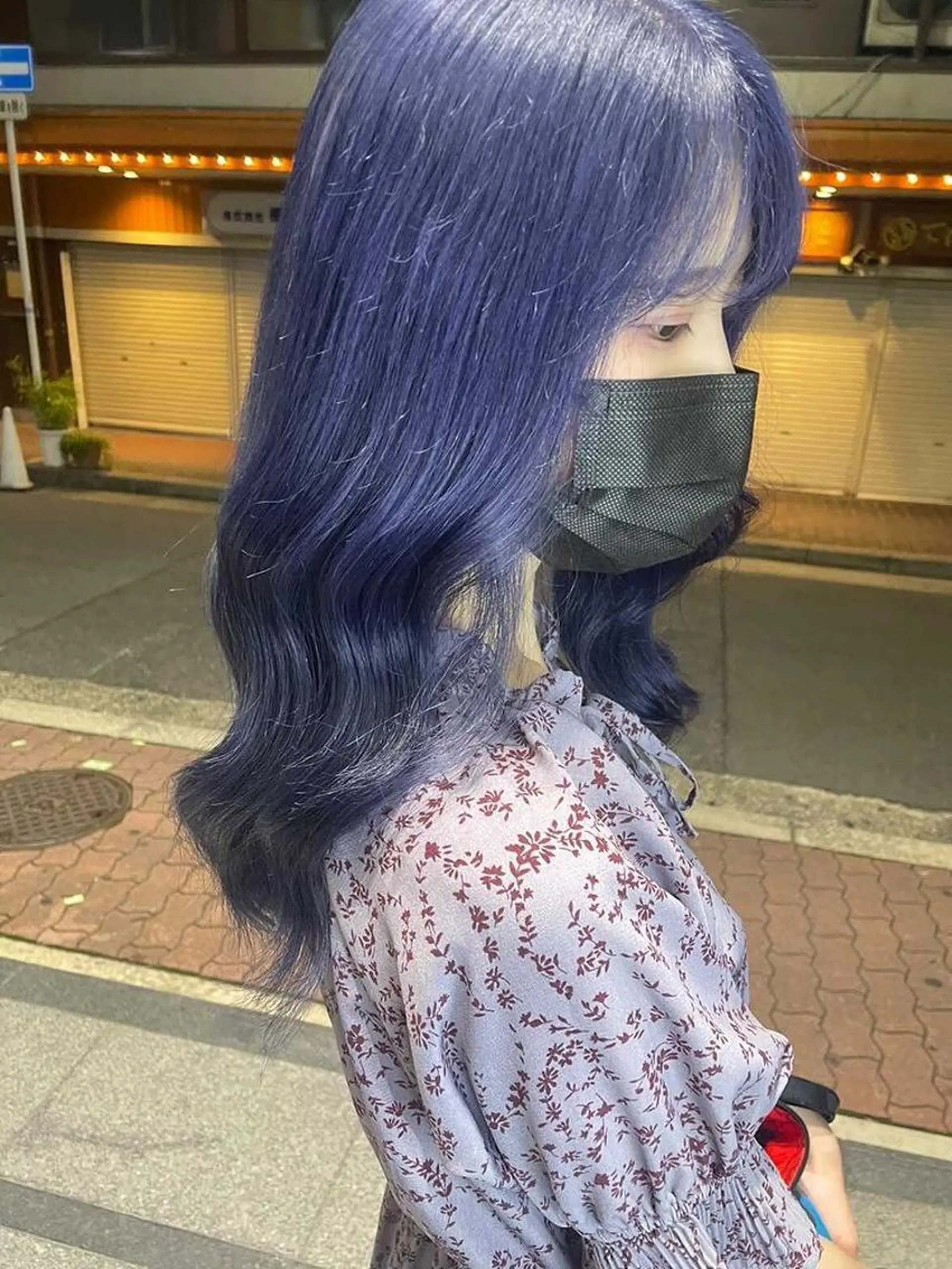 カラー white.梅田 デザインカラー🦄のヘアスタイル