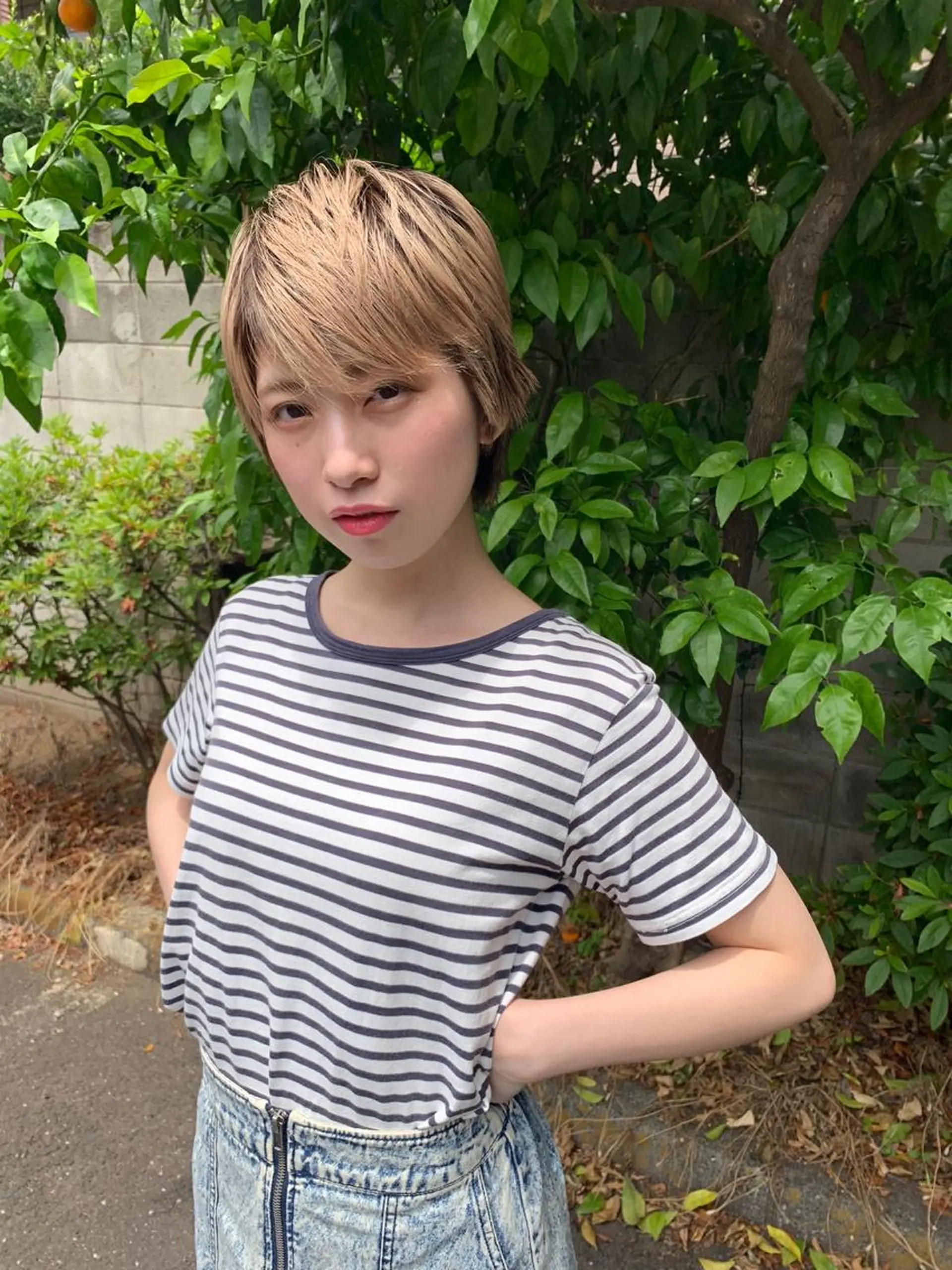 ショート カラー パーマ ヘアアレンジ ネイル マツエク・マツパ 🟤TAP🟤 木曳野　金沢店のヘアスタイル