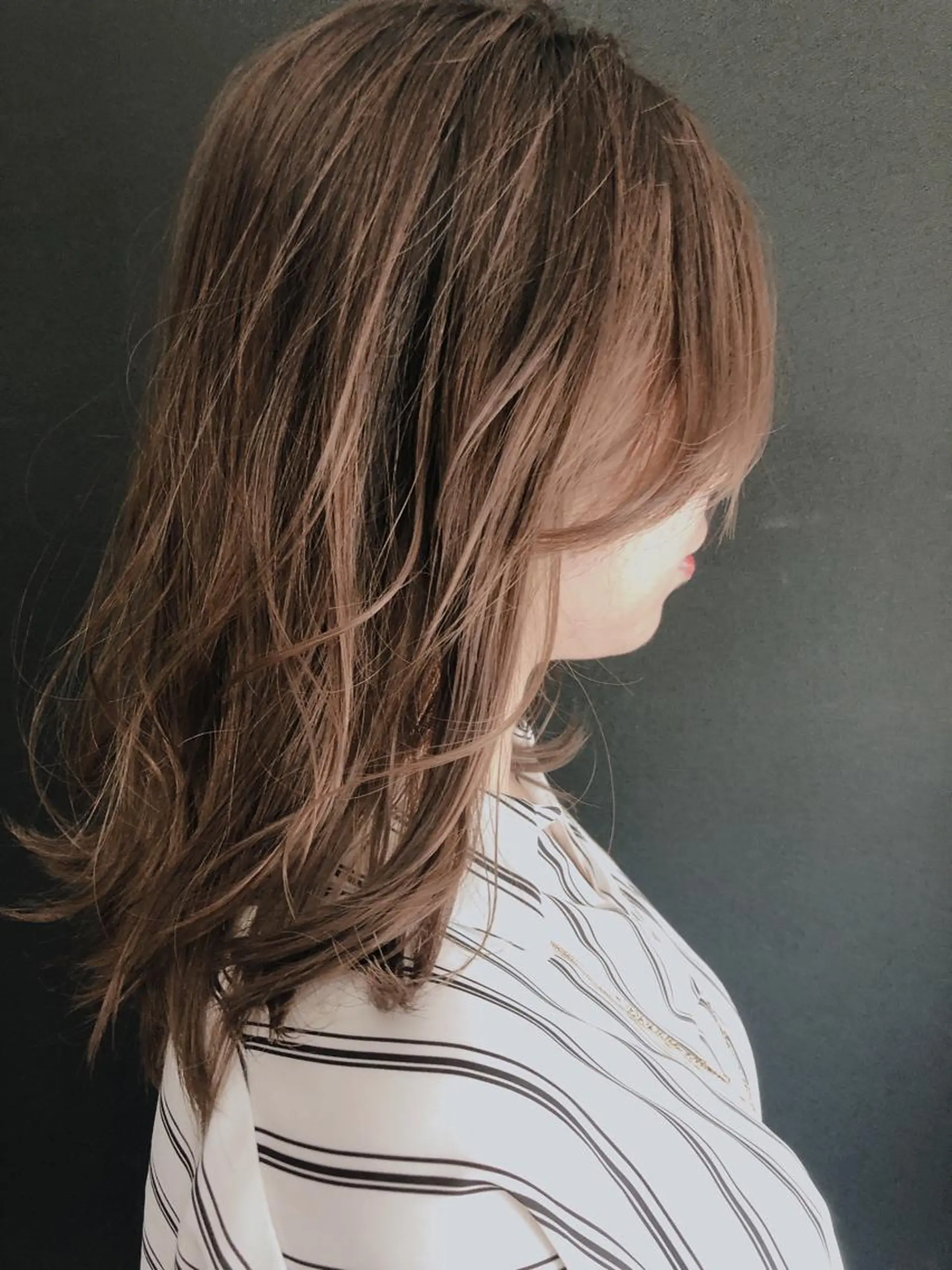 ロング カラー ブリーチカラー 美髪矯正takaraのヘアスタイル