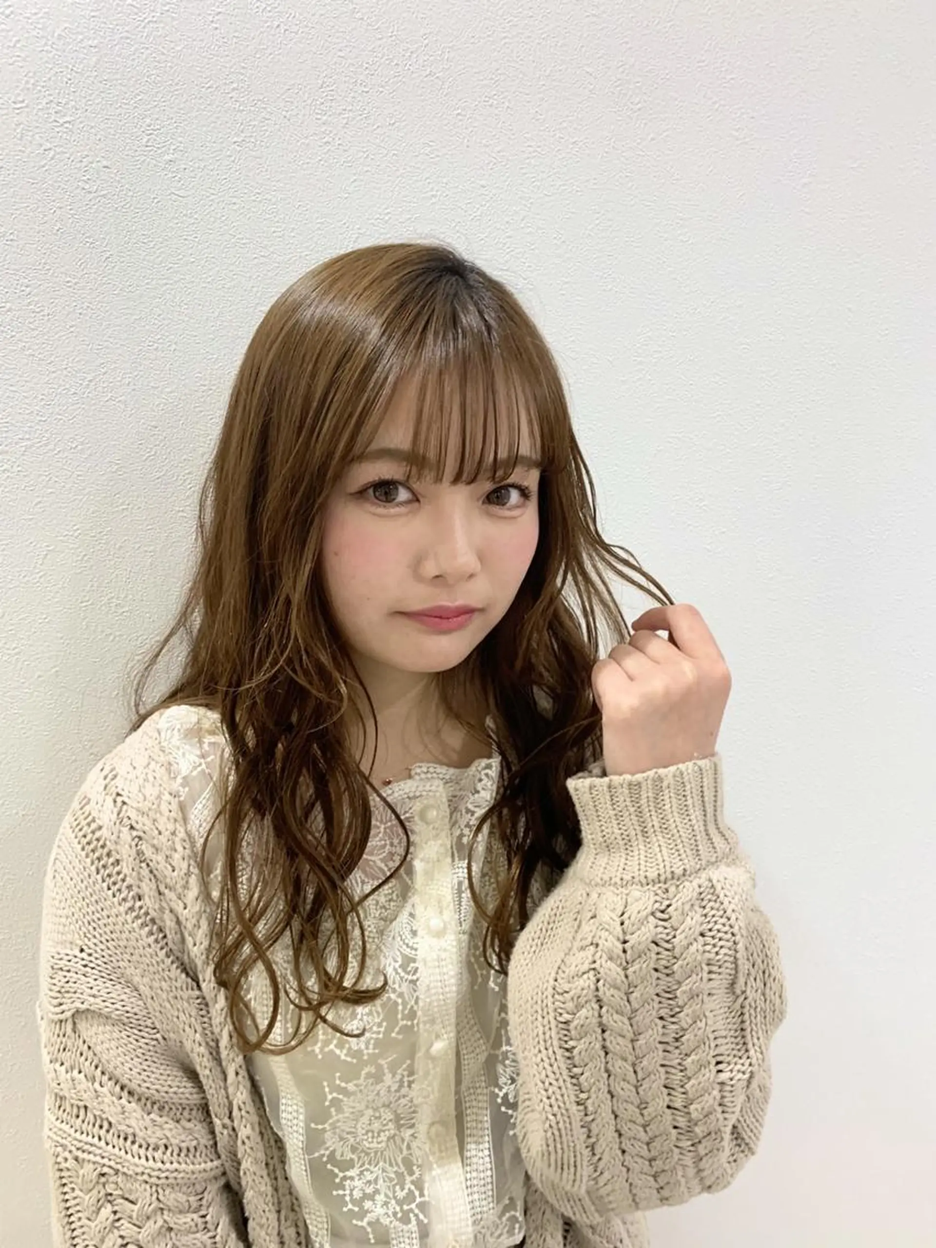 ロング 黒岩 真那花のヘアスタイル