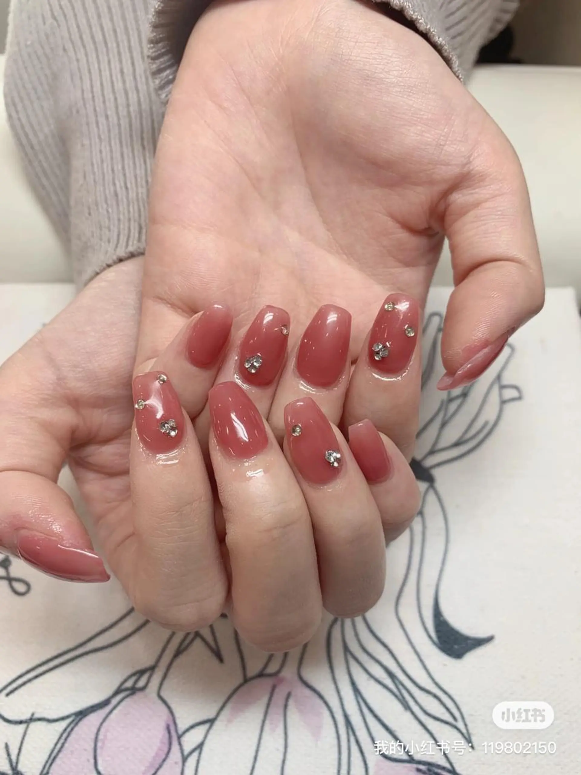 ネイル Ui_Amor (パラジェル)のネイルデザイン