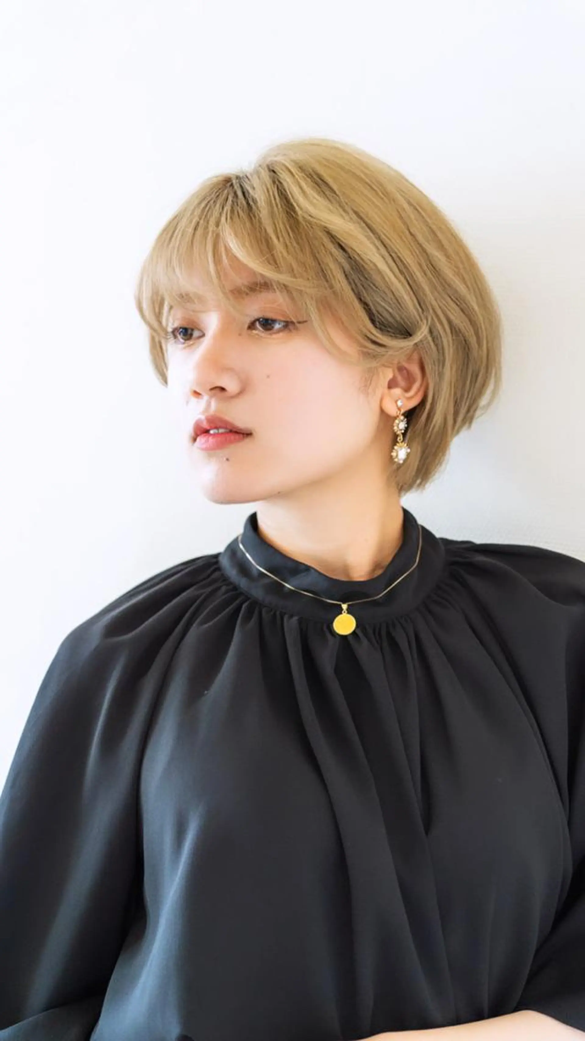 ショート カラー パーマ 北川 泰之のヘアスタイル