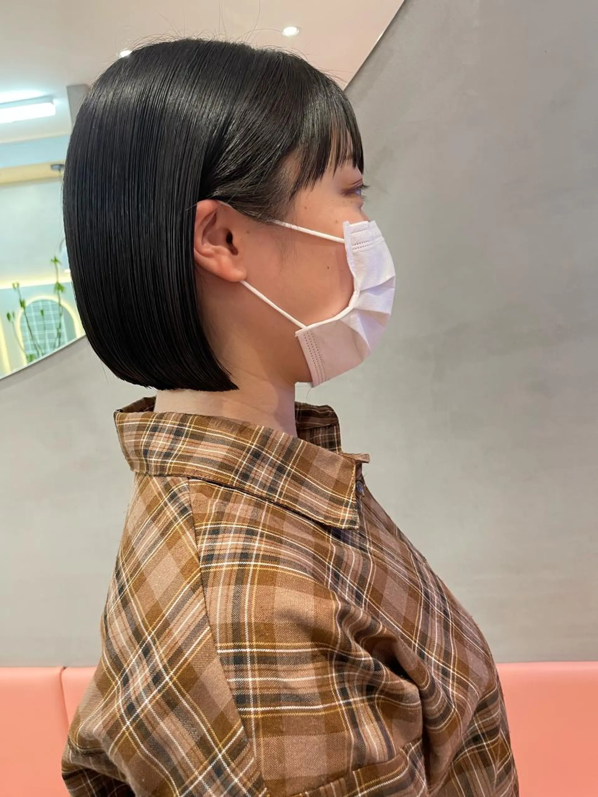 ショート Misaki /ボブ/縮毛矯正のヘアスタイル