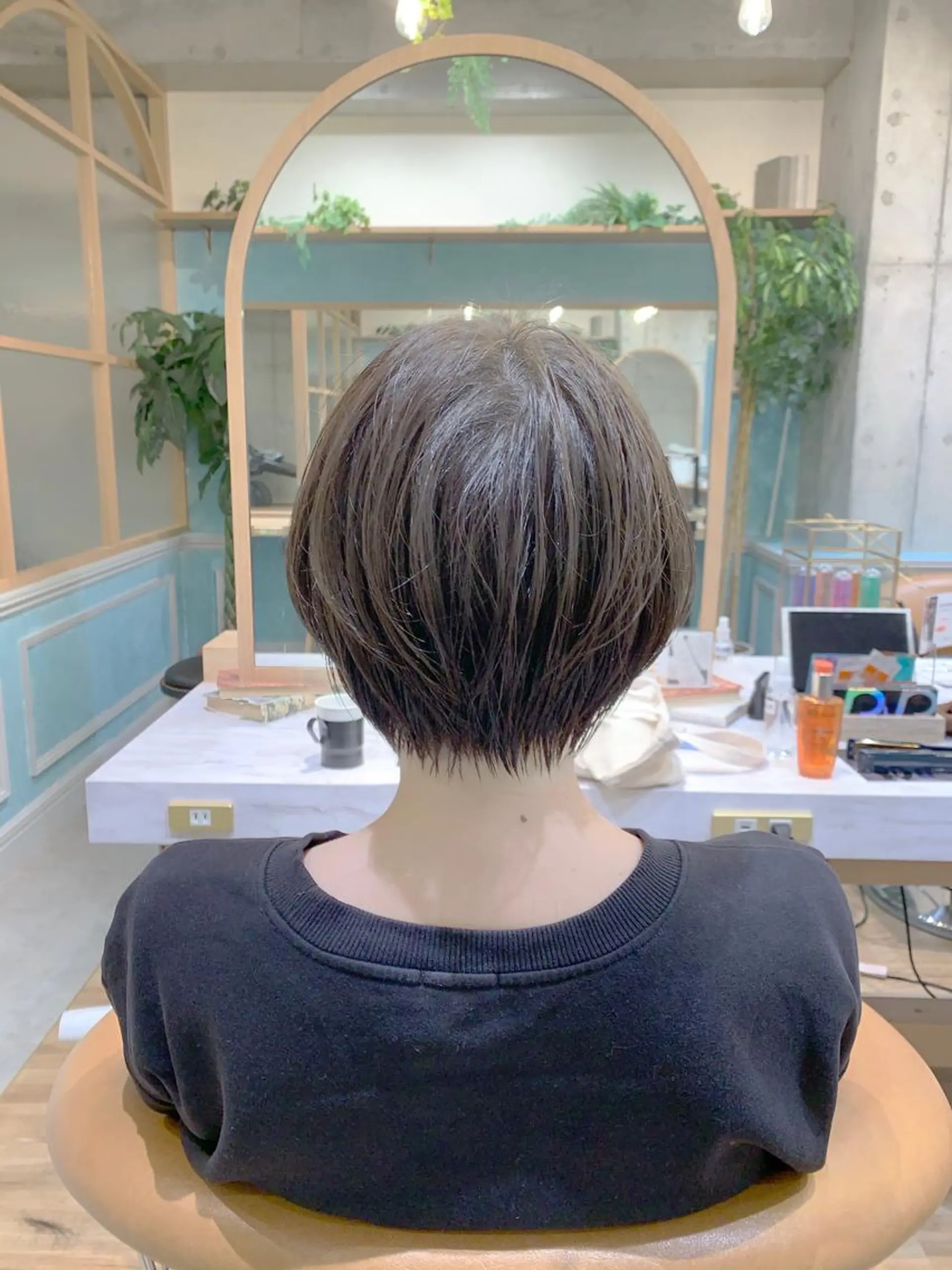 ショート 林 飛夕也のヘアスタイル